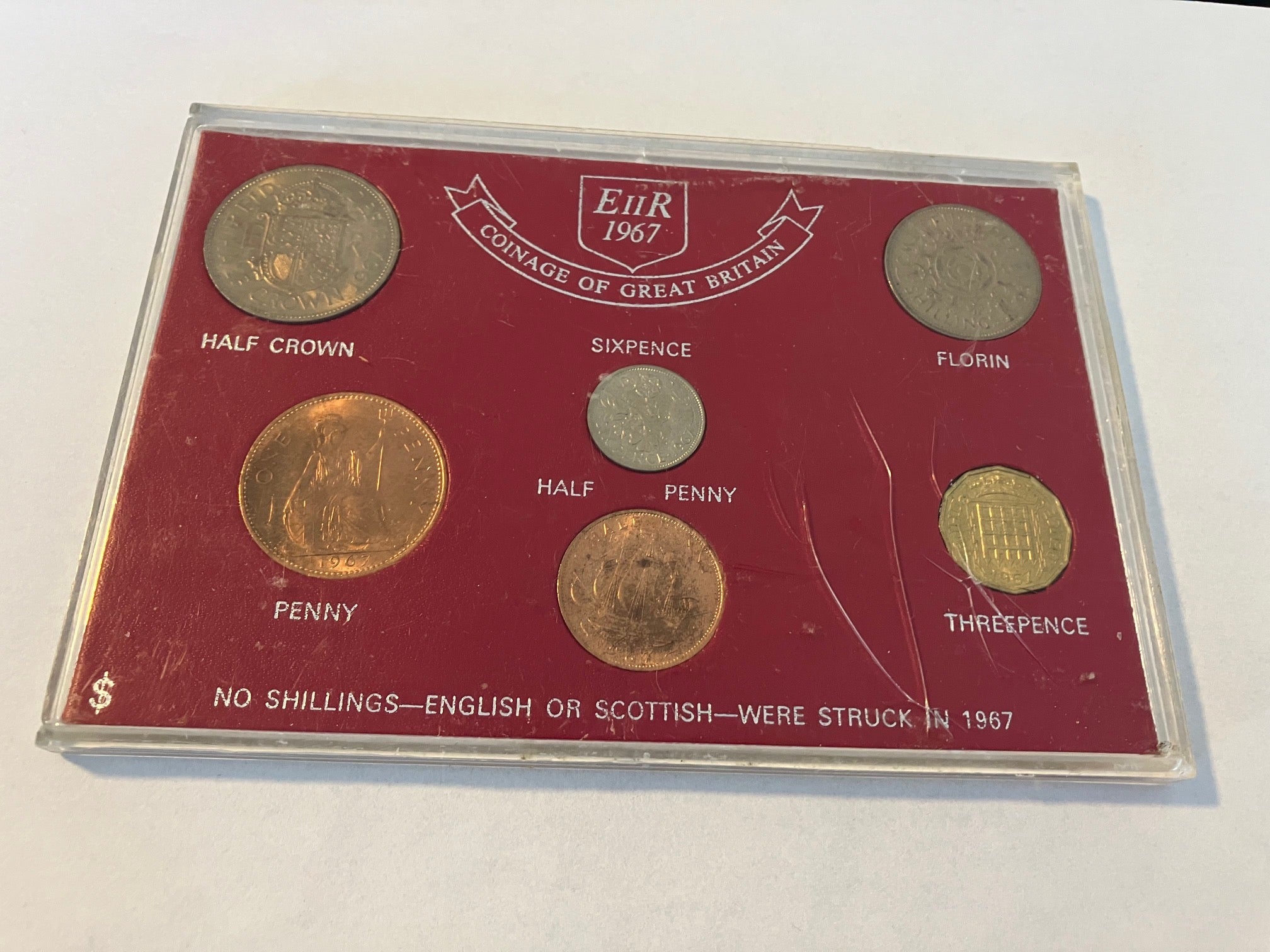 English Coin Set 1967