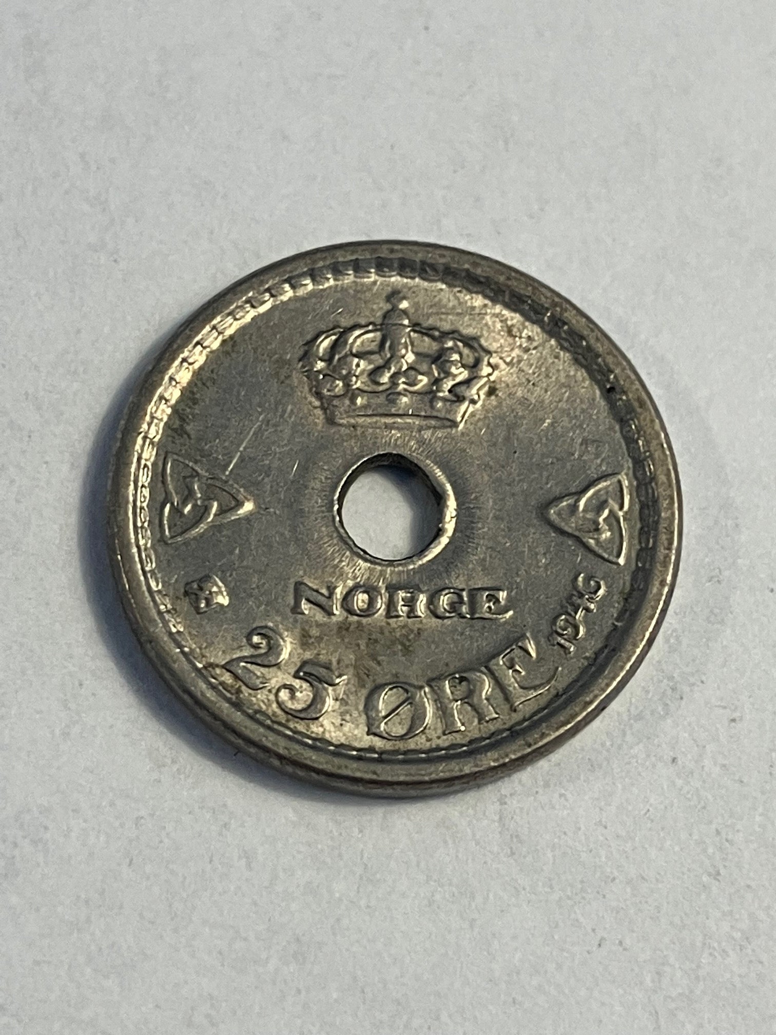 25 Øre 1946 Norge