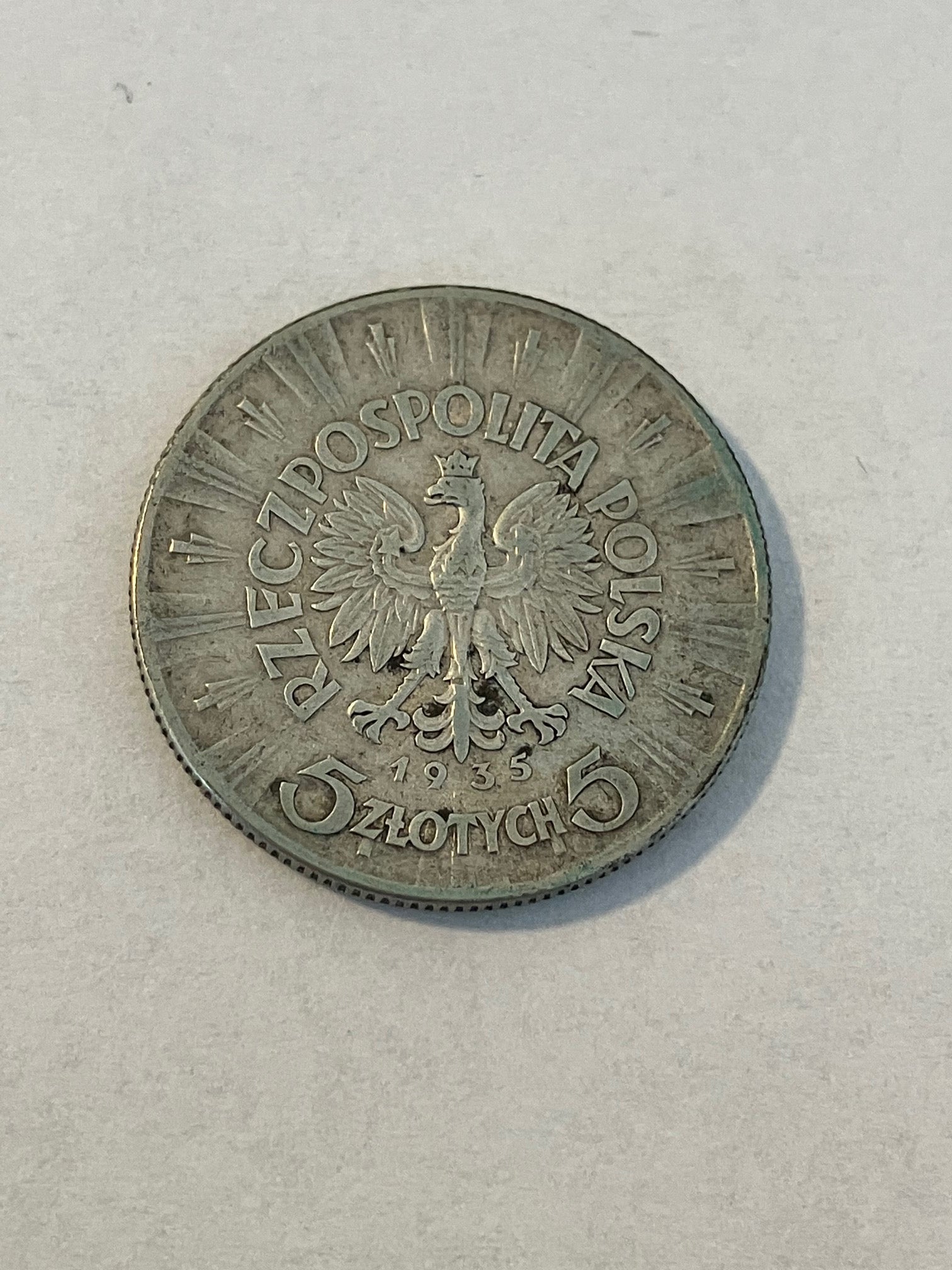 5 Zlotych 1935 Poland