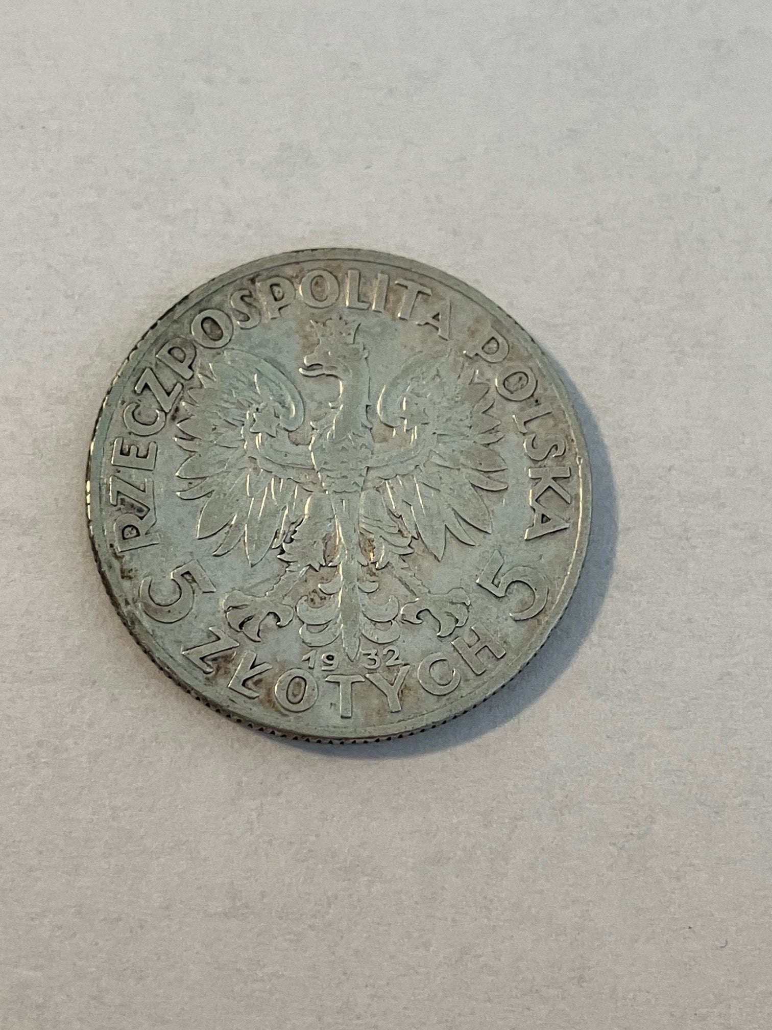 5 Zlotych 1932 Poland
