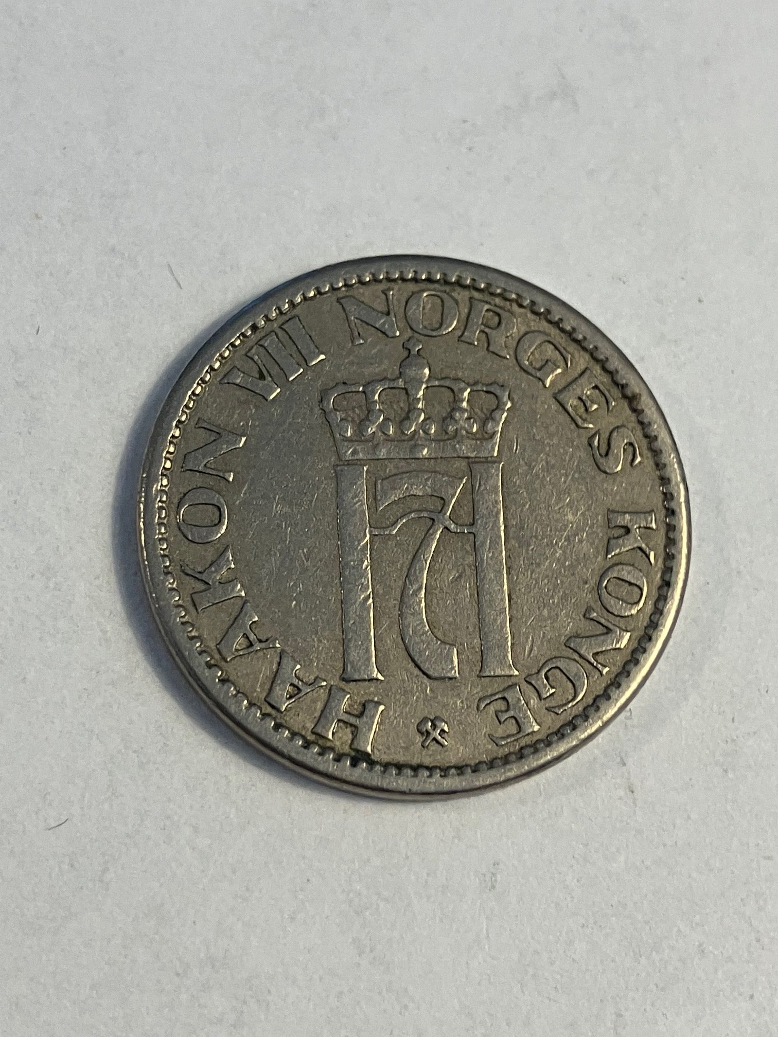 50 Øre 1954 Norge