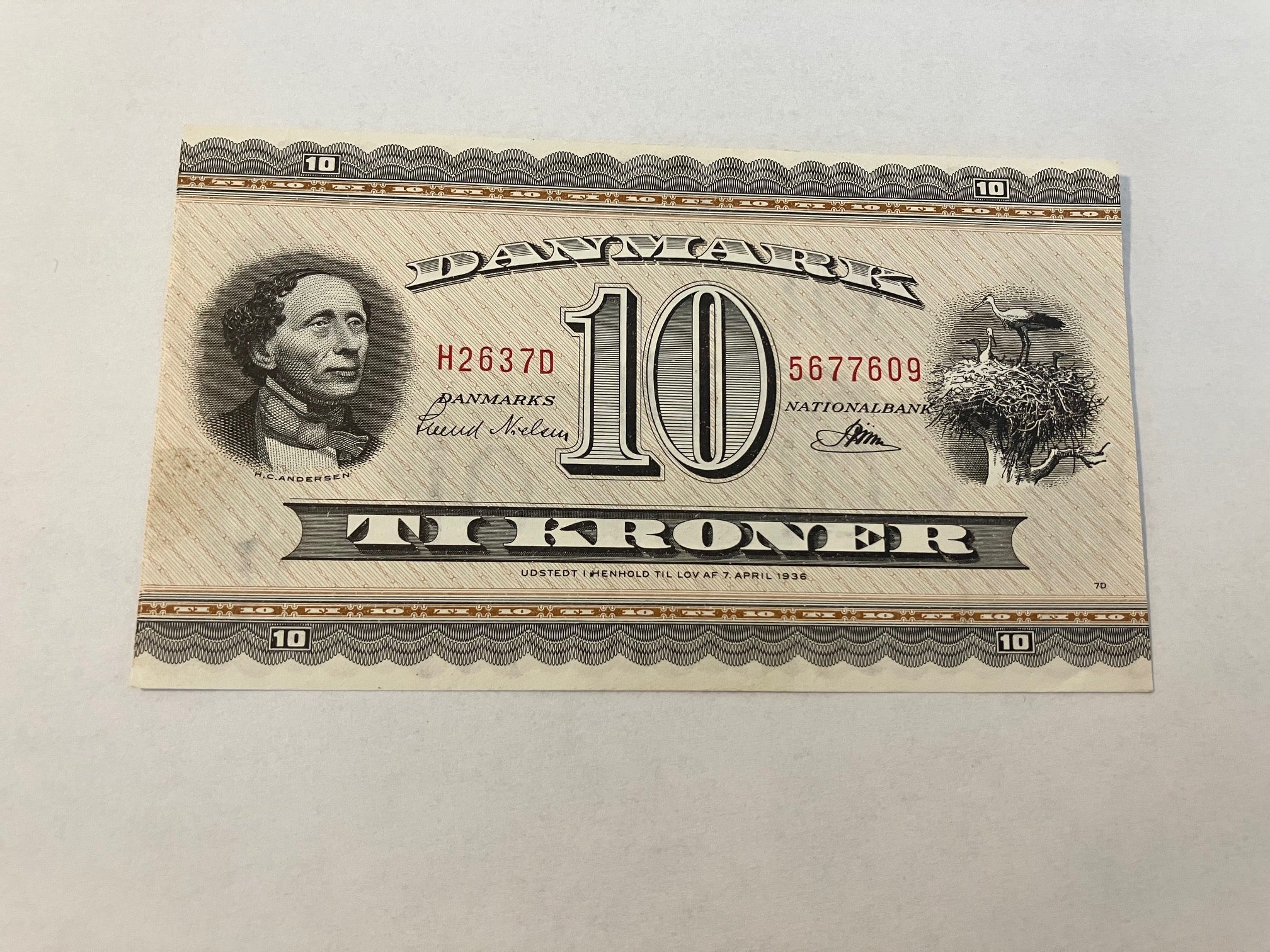 10 Kroner 1963 H2