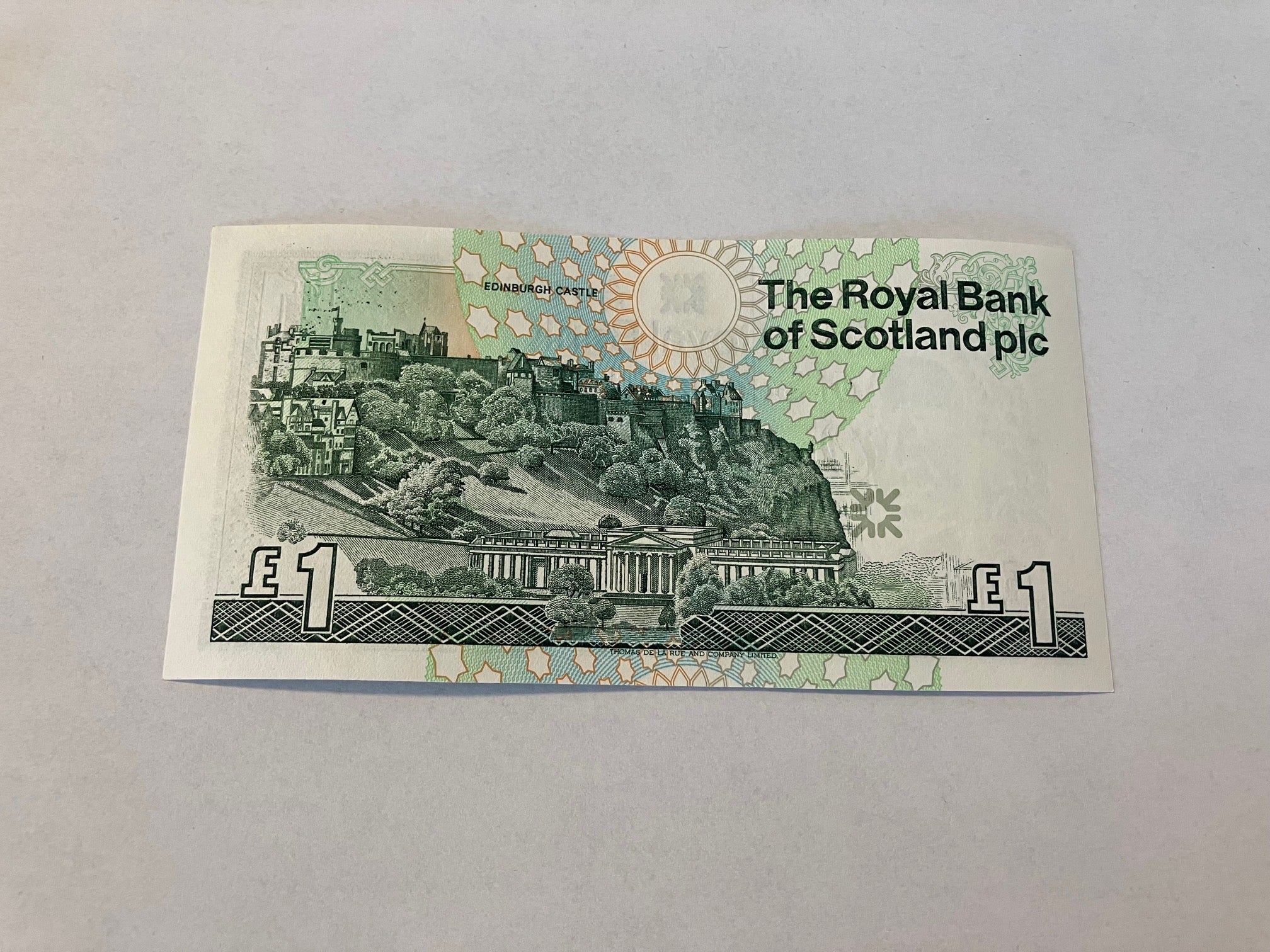 One Pound Scotland 1989