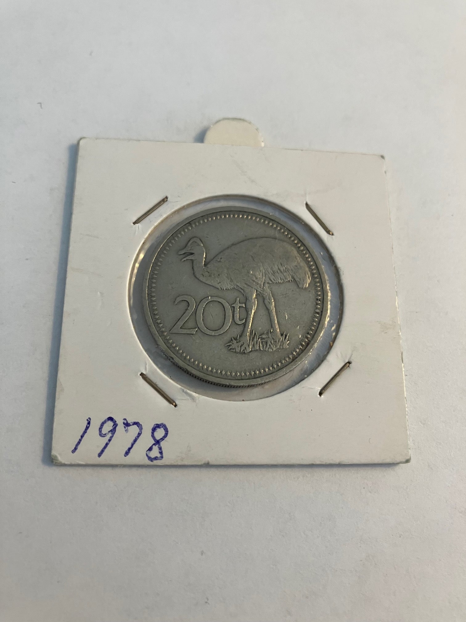 20 Toea 1978 Papua New Guinea