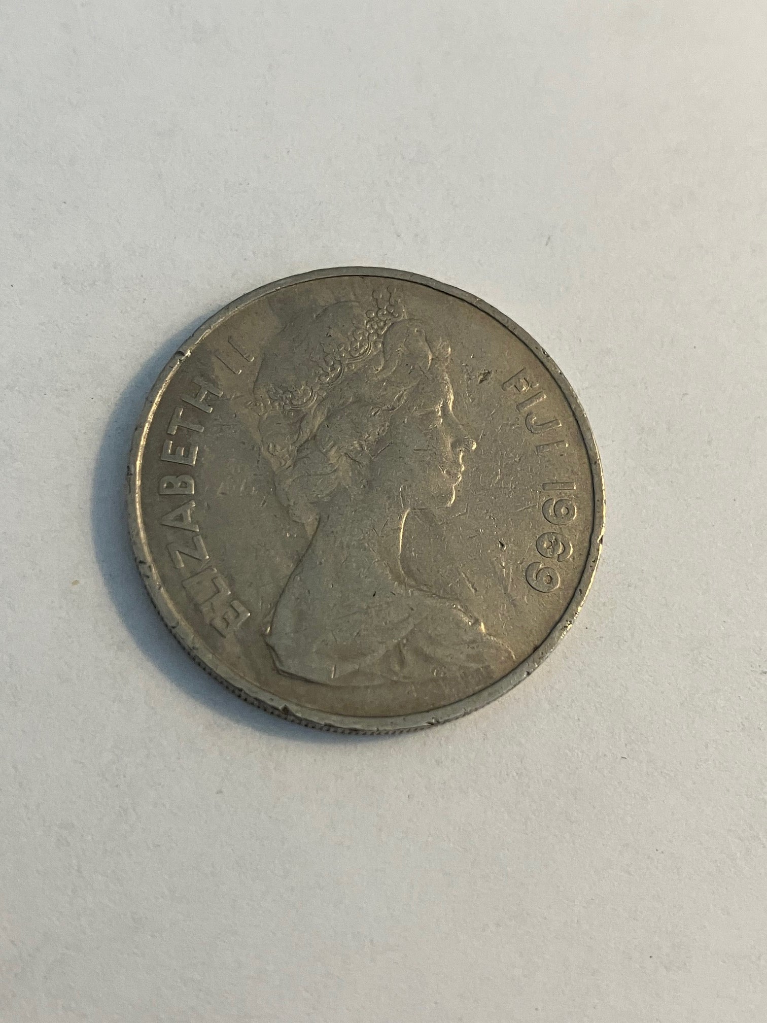 20 Cents 1969 Fiji