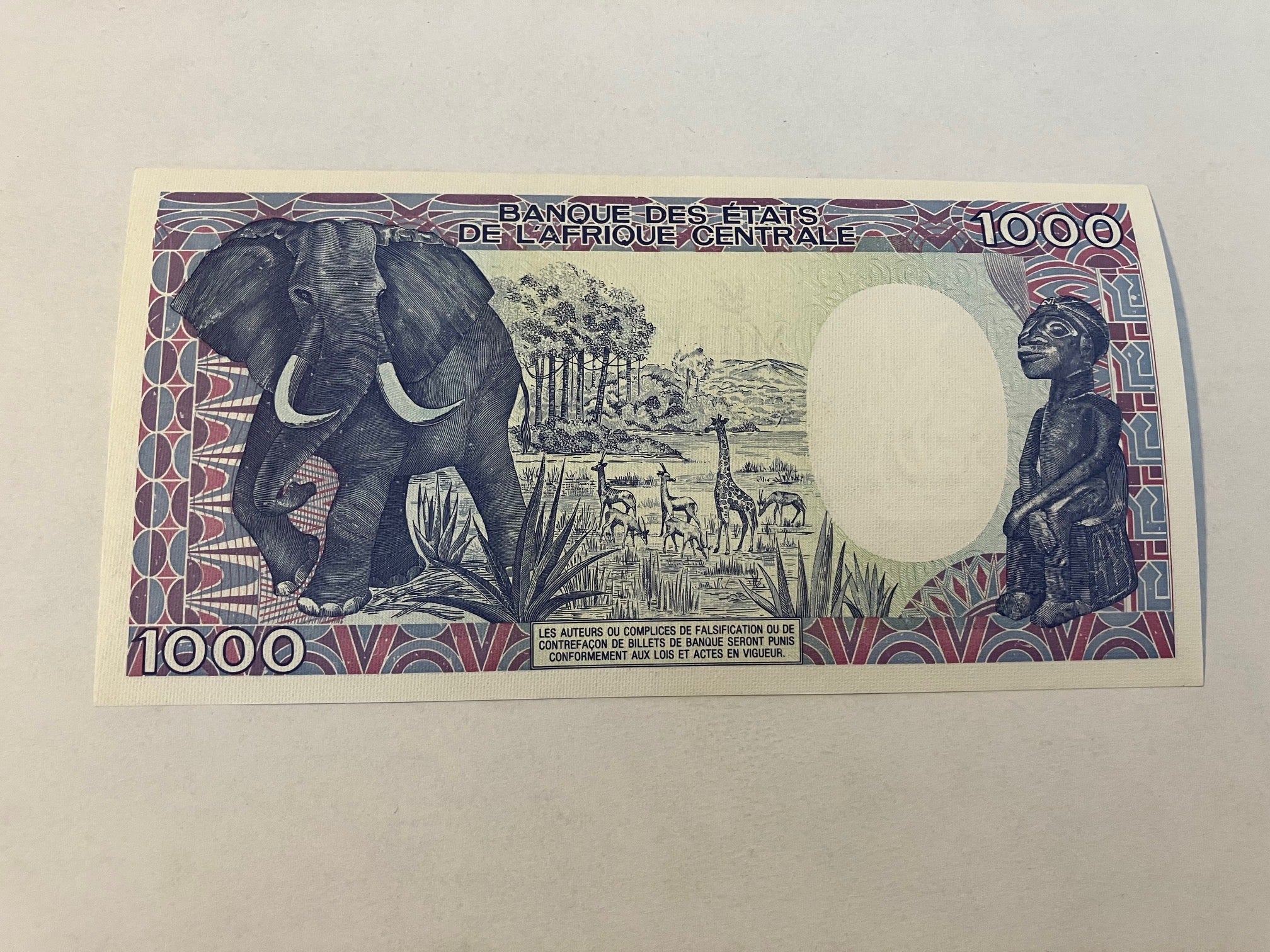 1000 Francs Cameroon