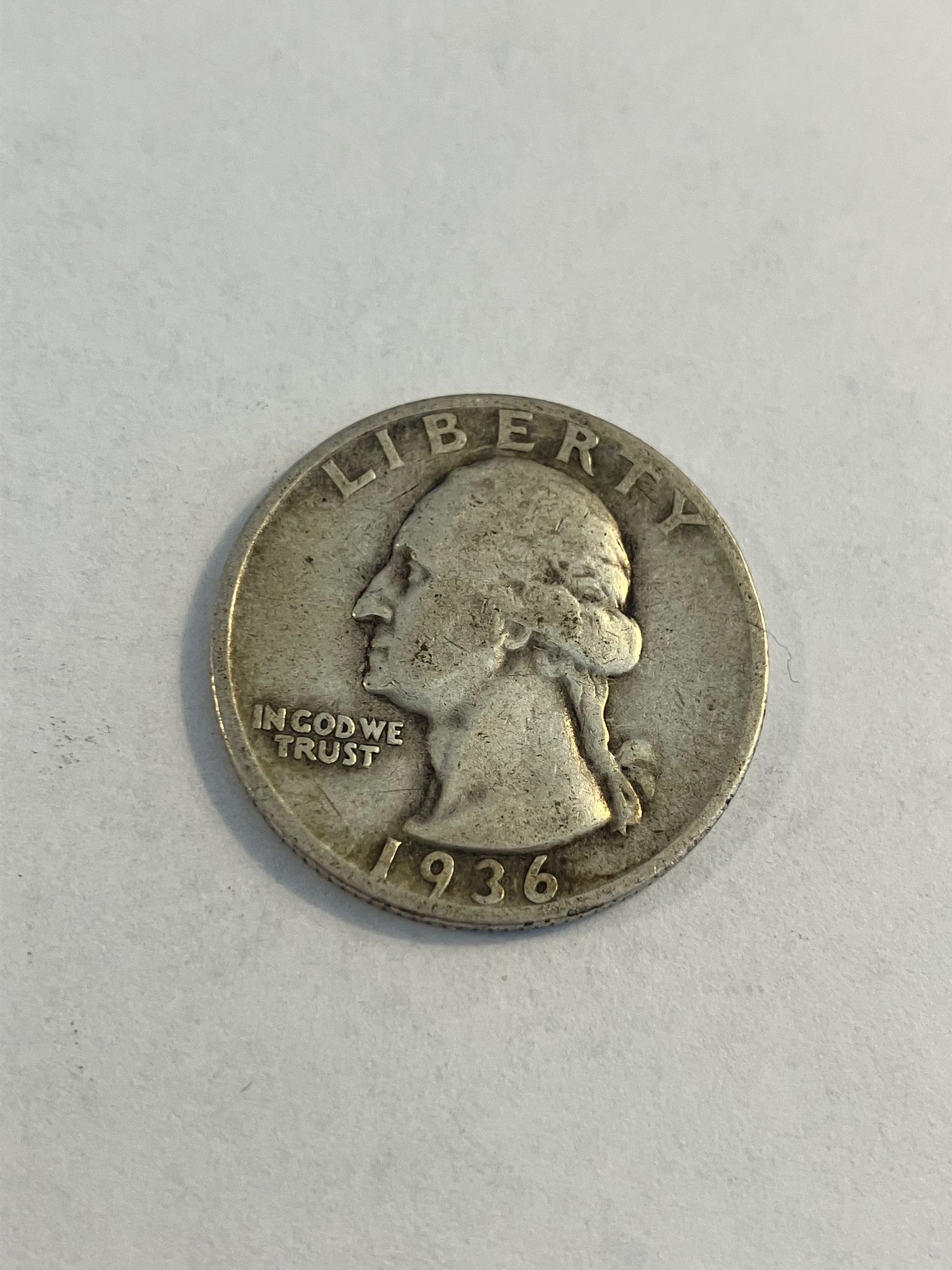 Quarter Dollar 1936 USA