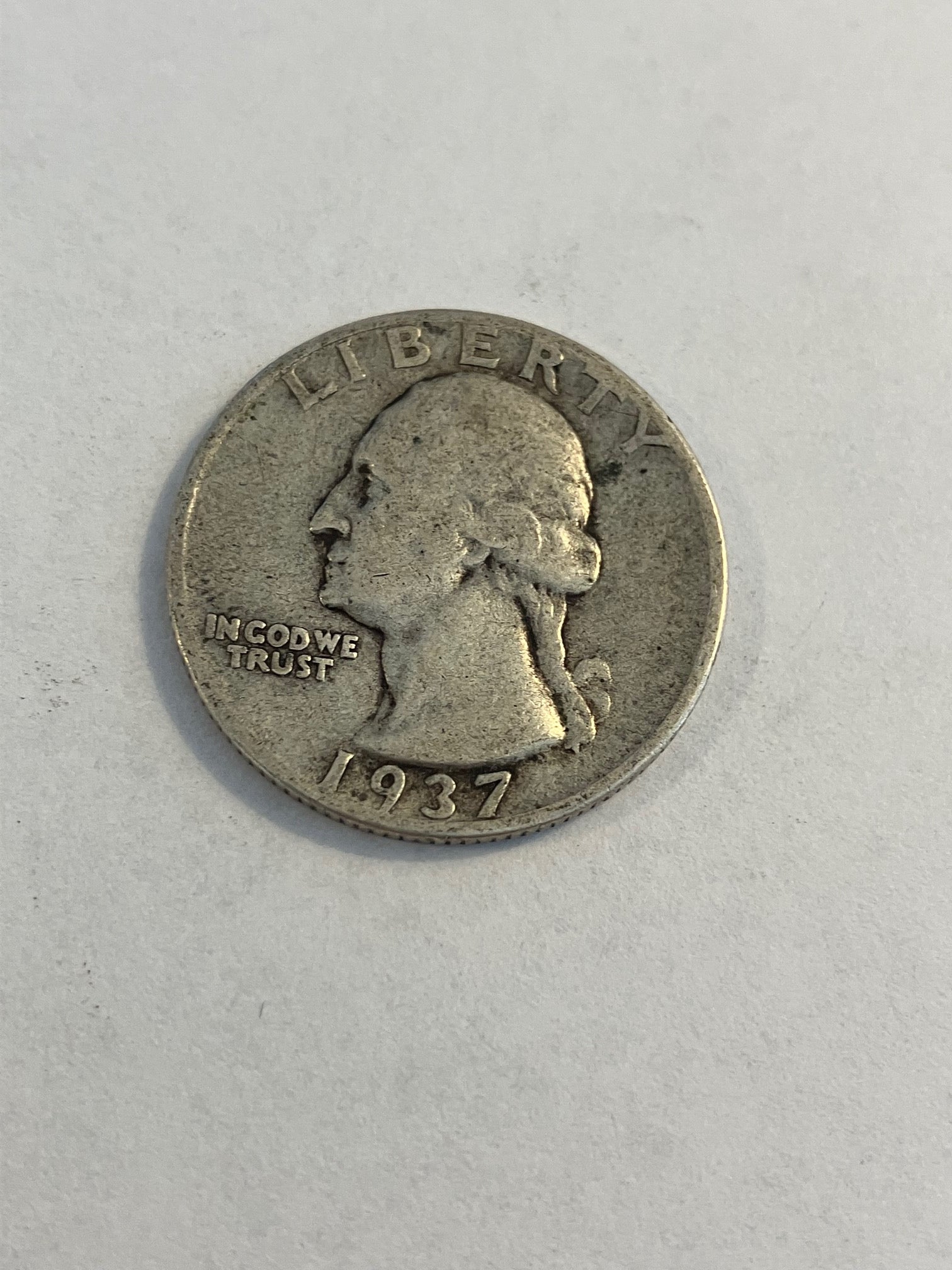 Quarter Dollar 1937 USA