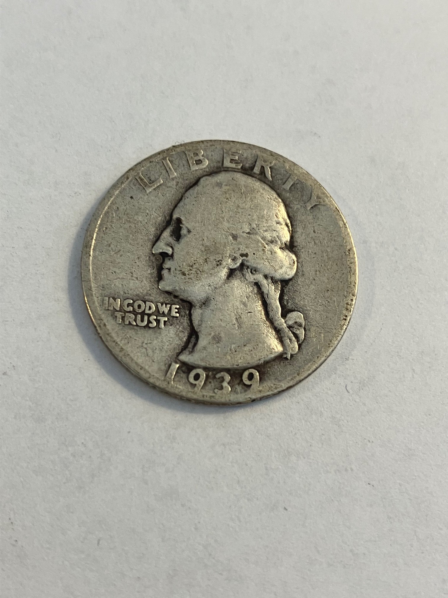 Quarter Dollar 1939 USA