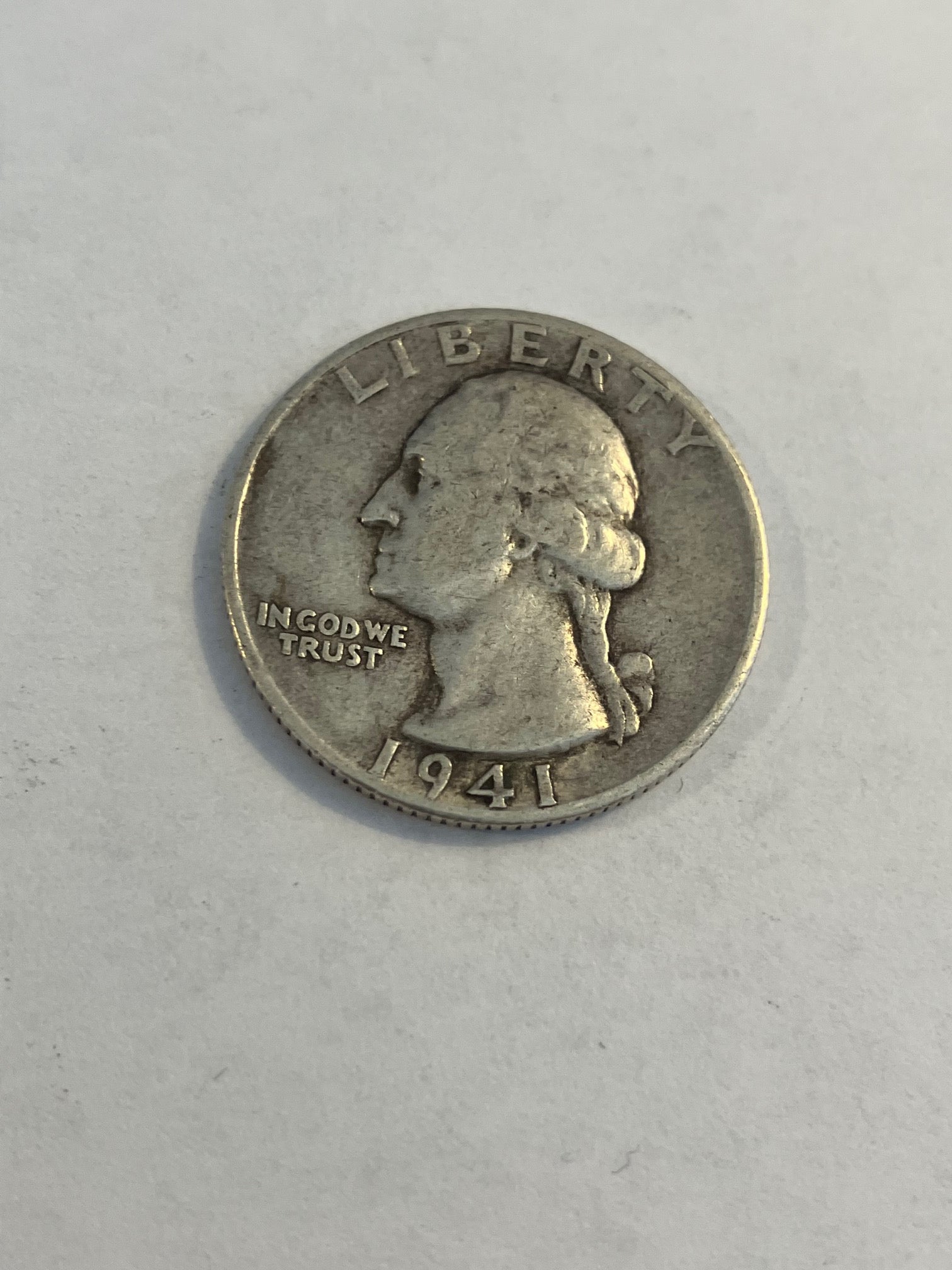 Quarter Dollar 1941 USA