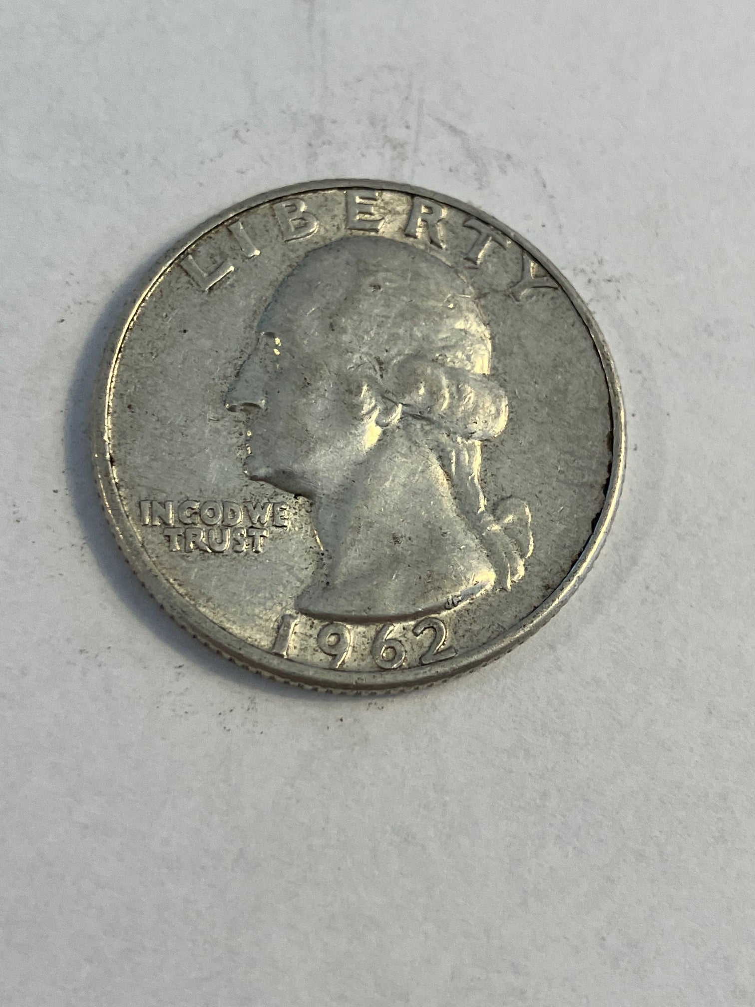 Quarter Dollar 1962 USA