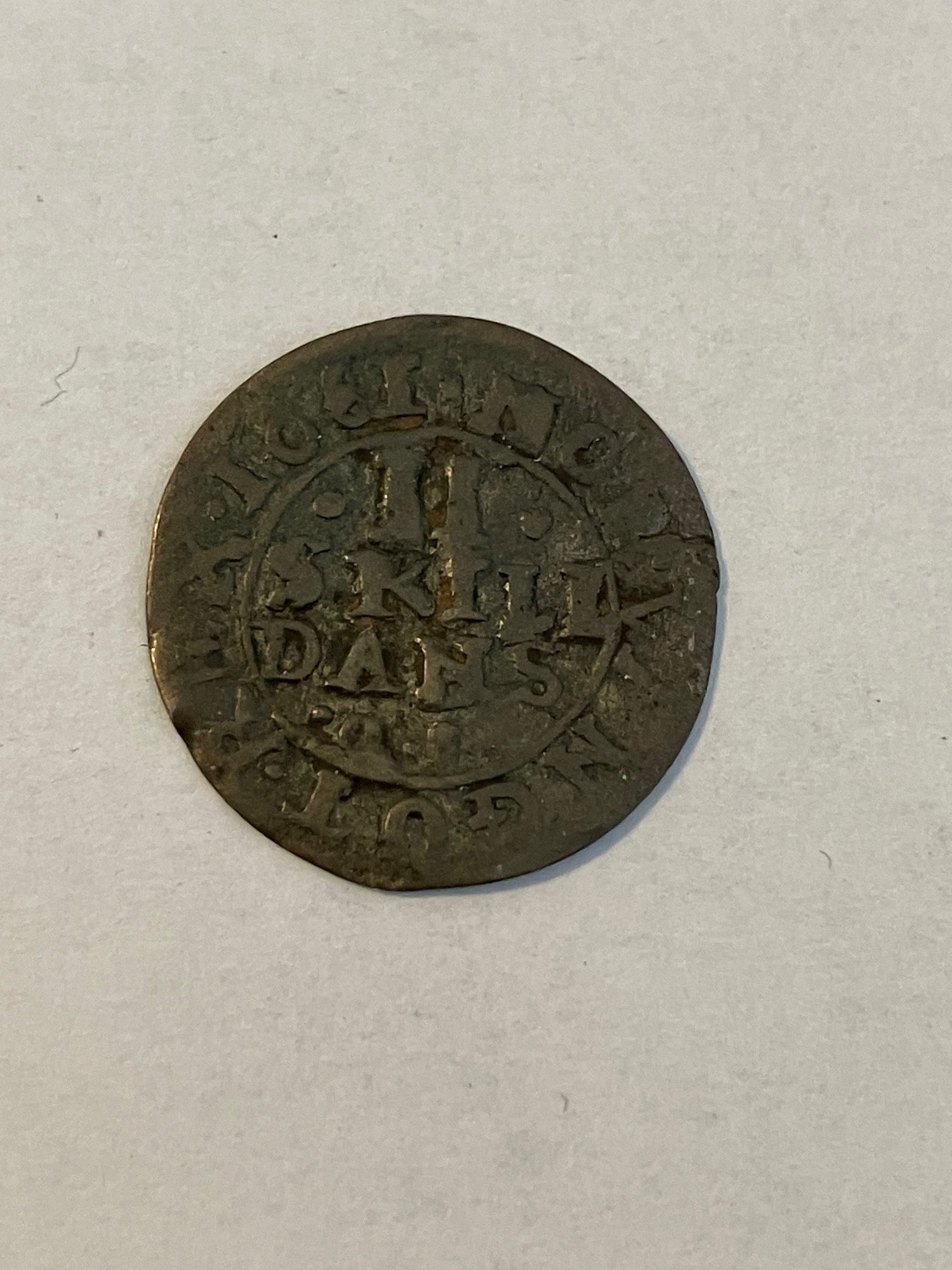 2 Skilling 1681