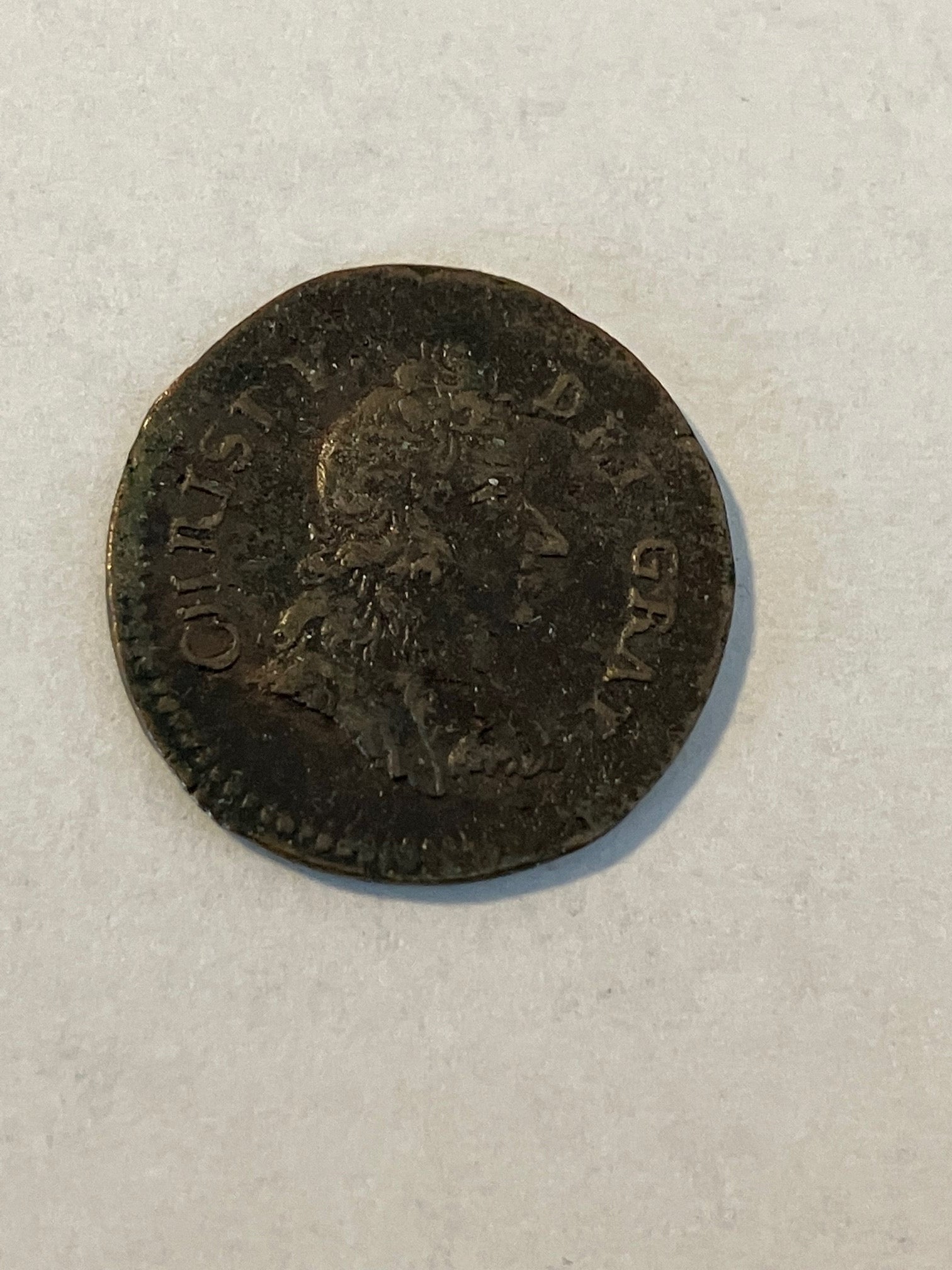 1/2 skilling 1694