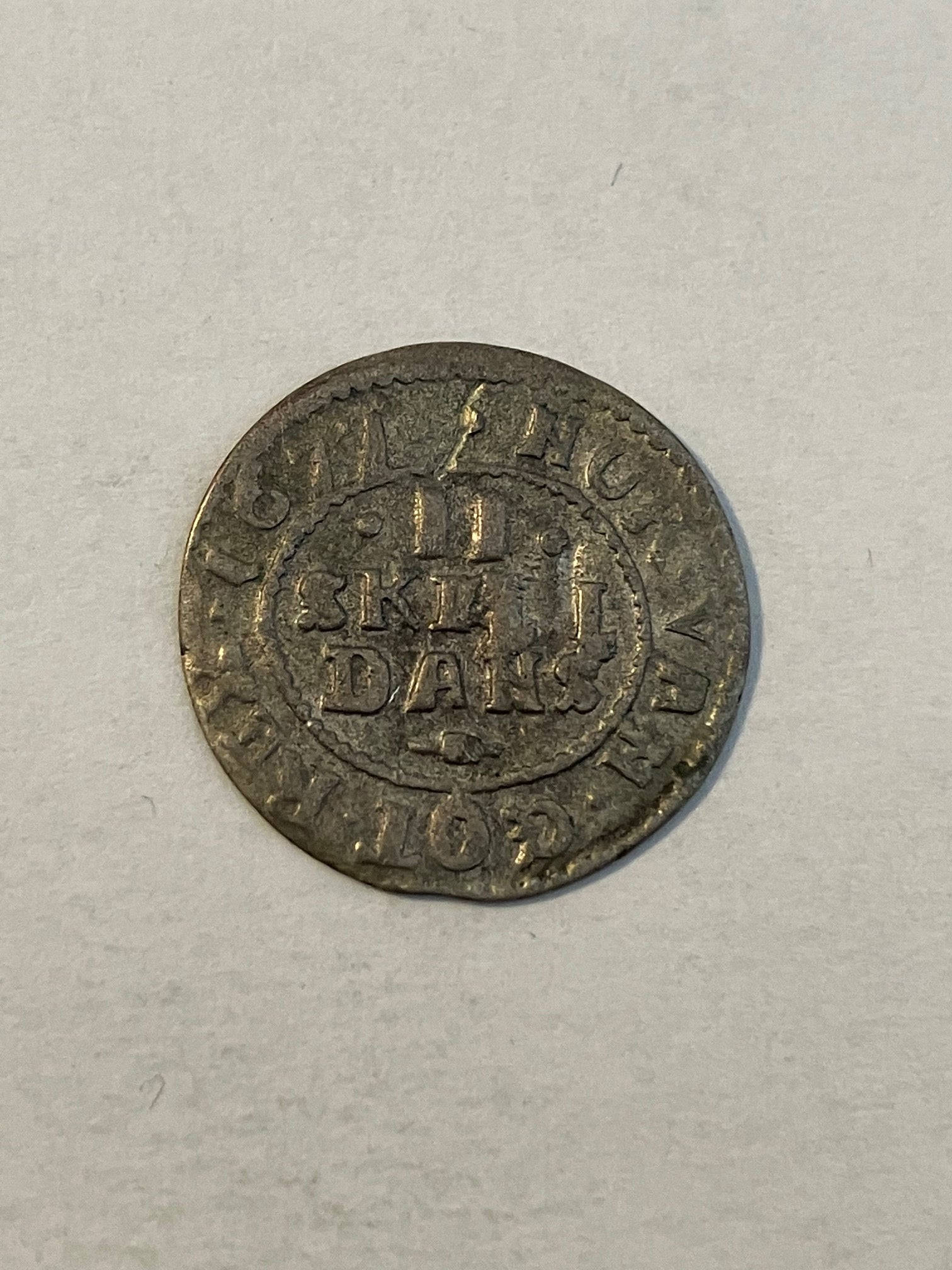 2 skilling 1677