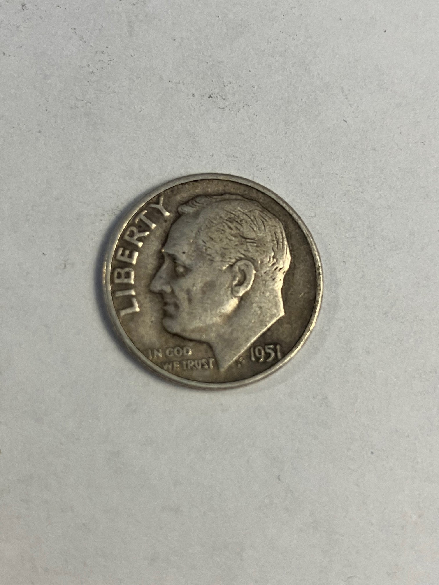 One Dime 1951 USA