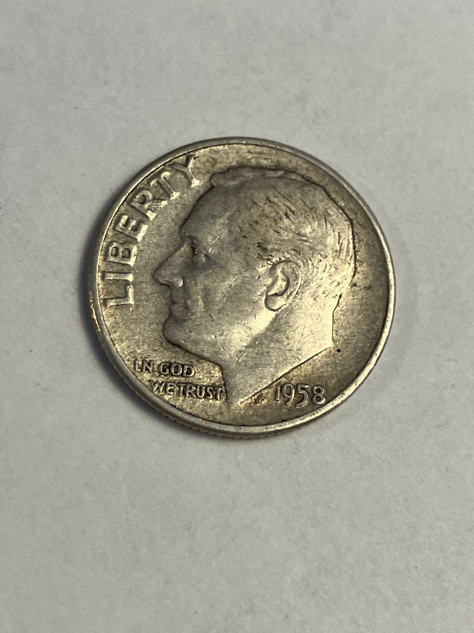 One Dime 1958 USA