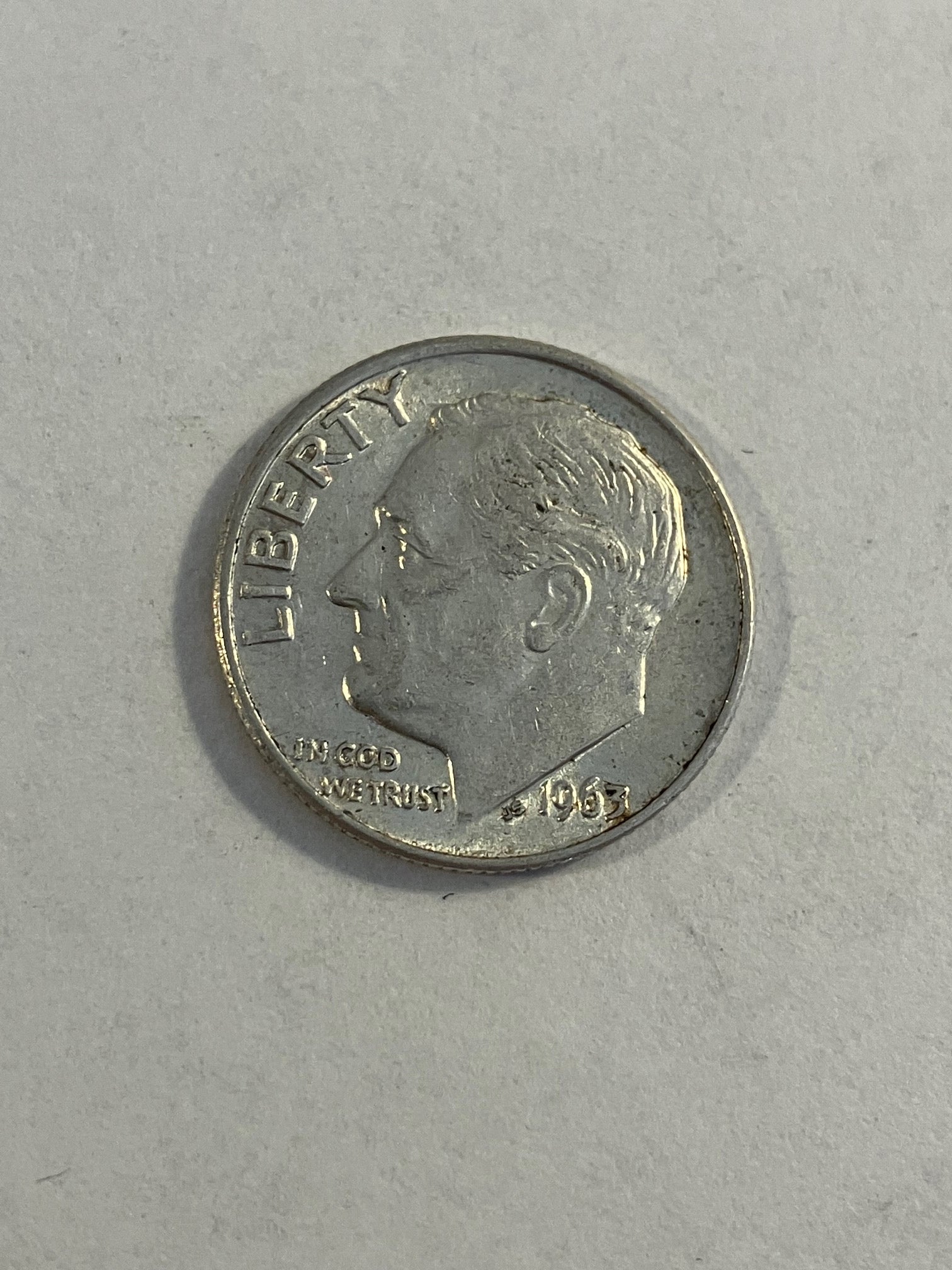 One Dime 1963 USA