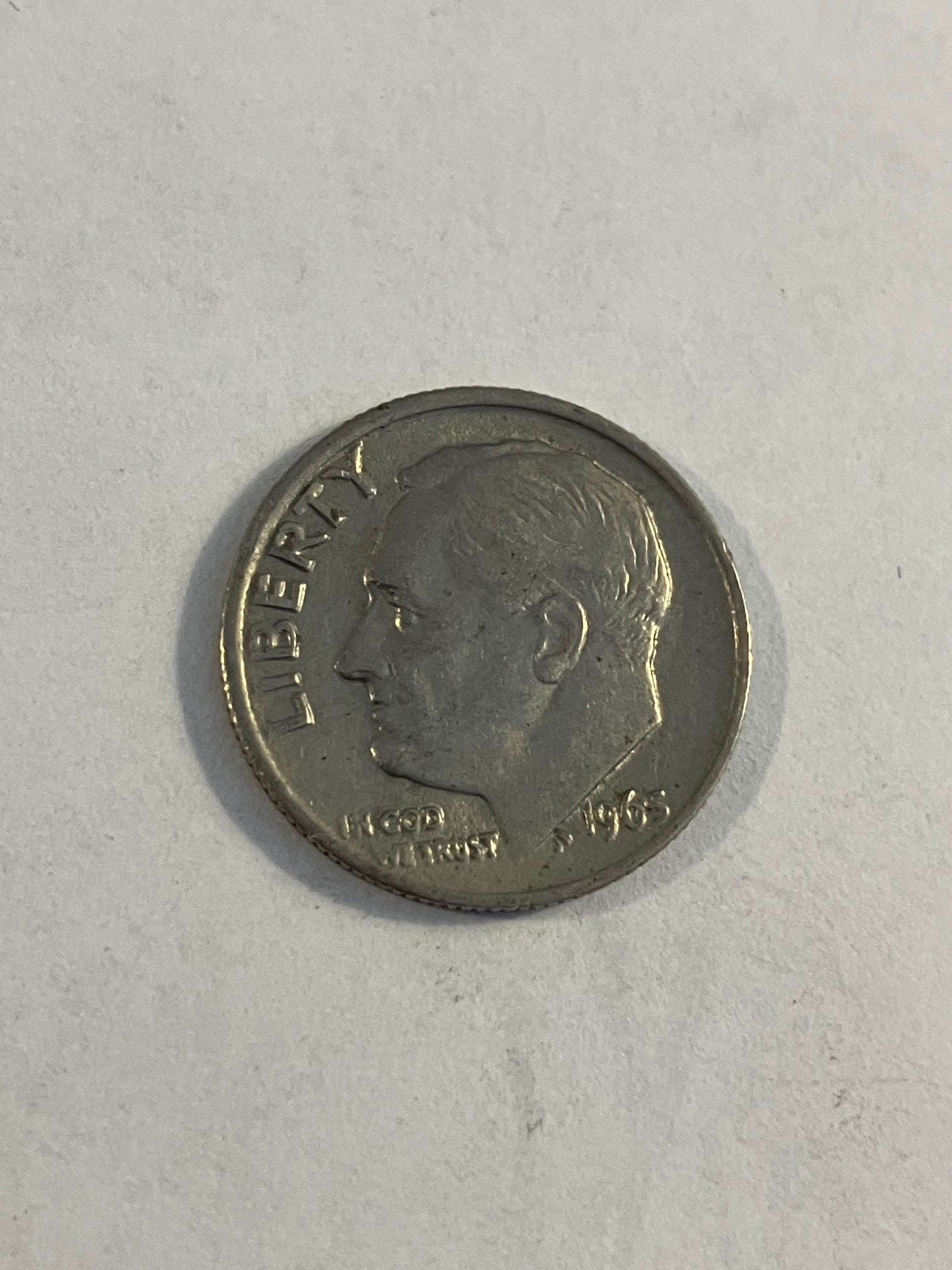 One Dime 1965 USA