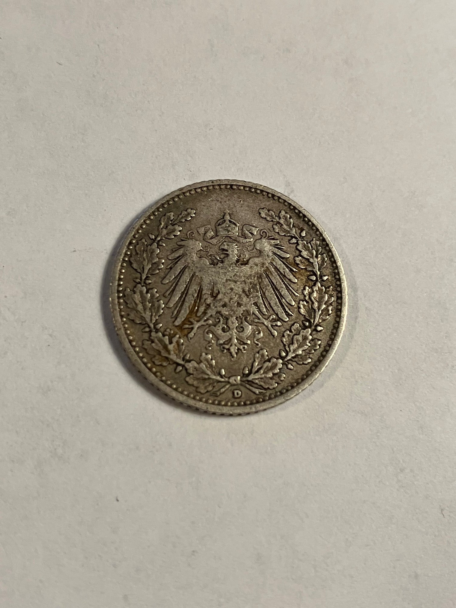 1/2 Mark 1905 Germany