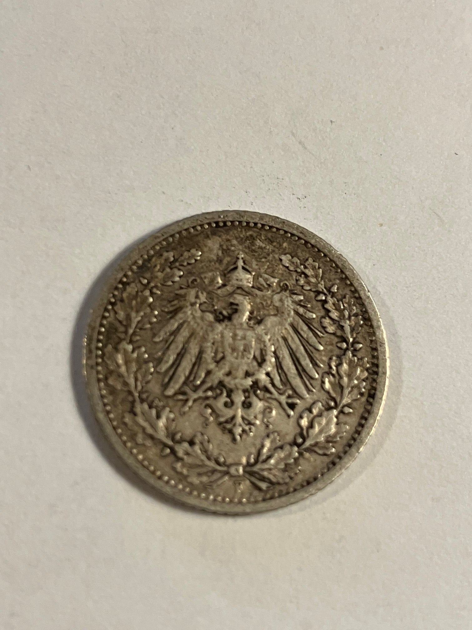 1/2 Mark 1909 Germany