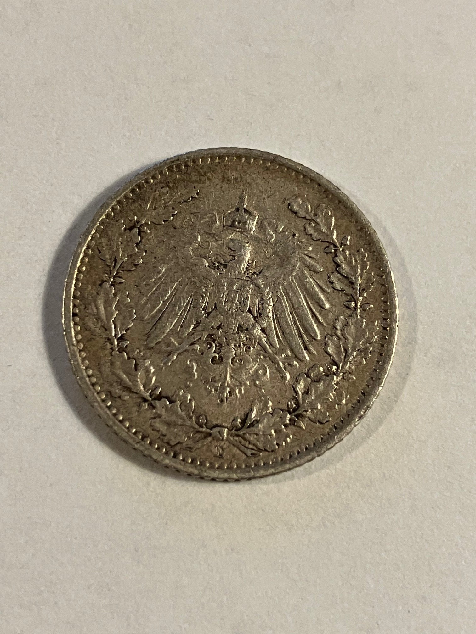 1/2 Mark 1911 Germany