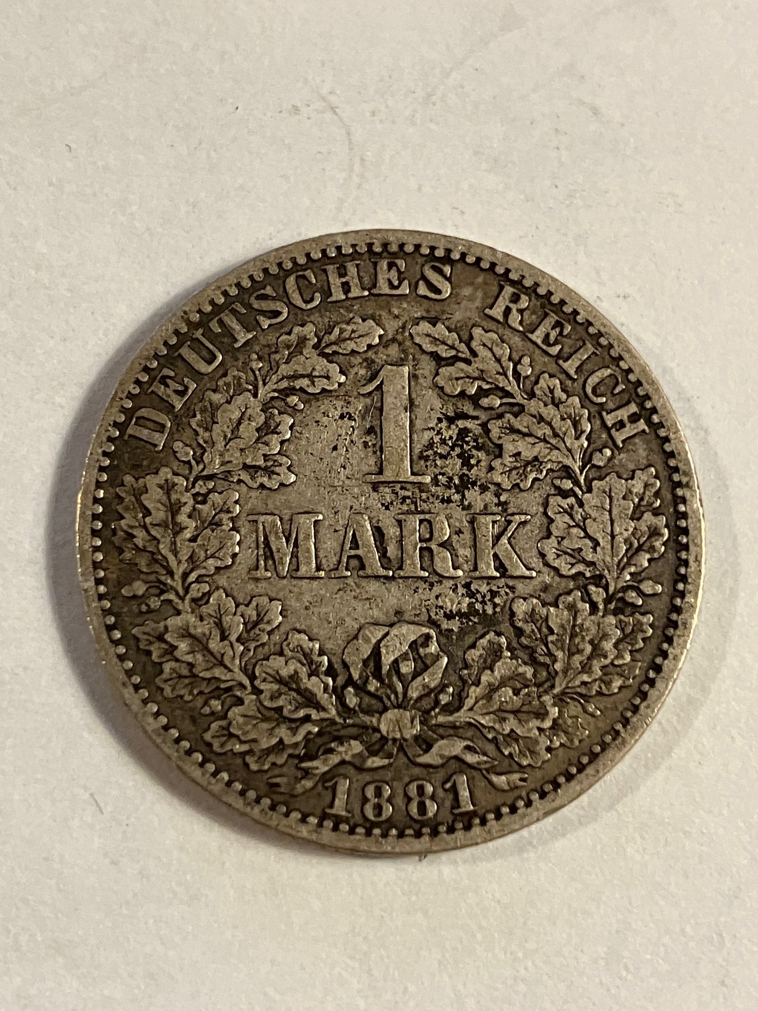 1 Mark 1881 Germany