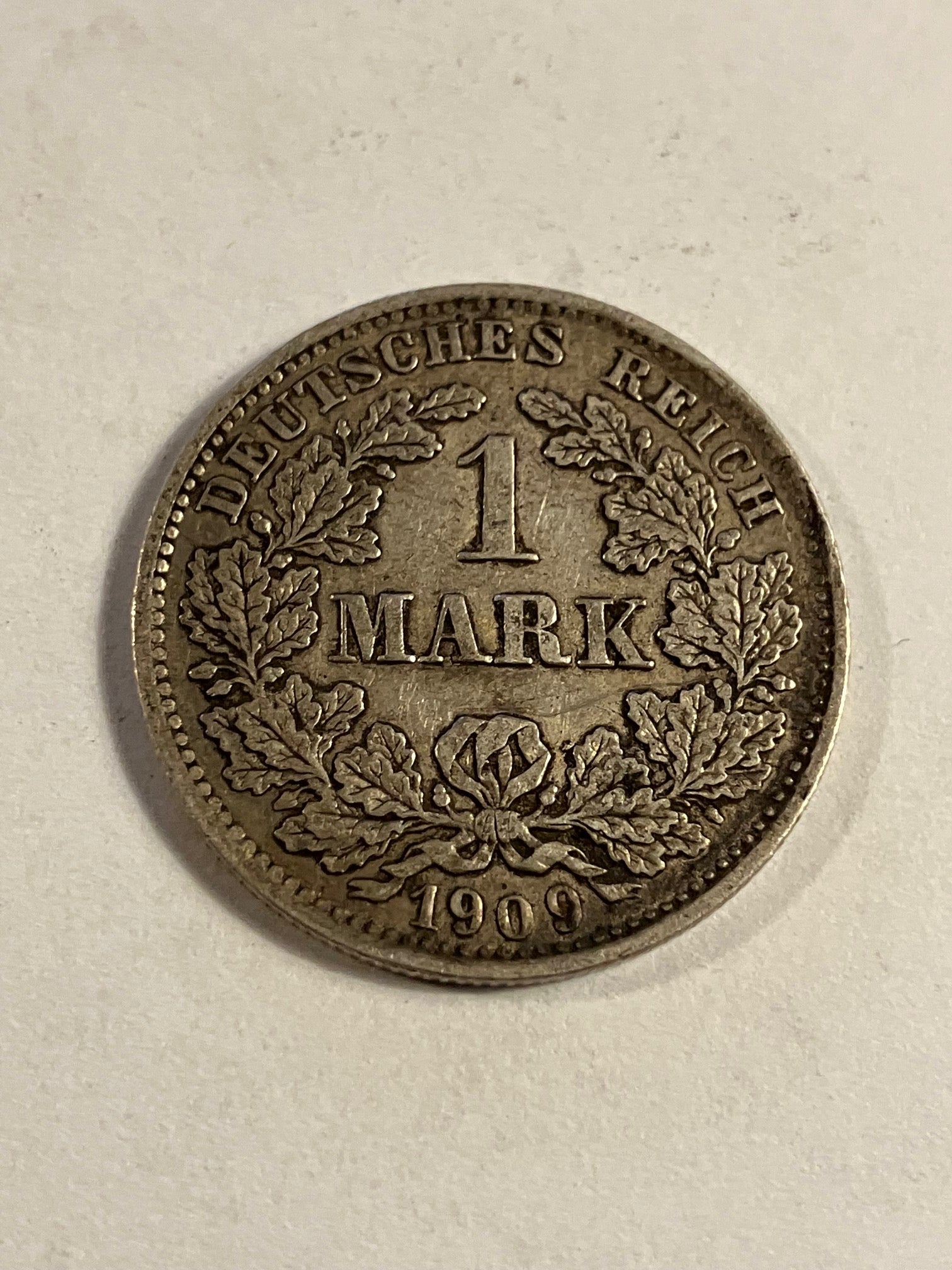 1 Mark 1909 Germany