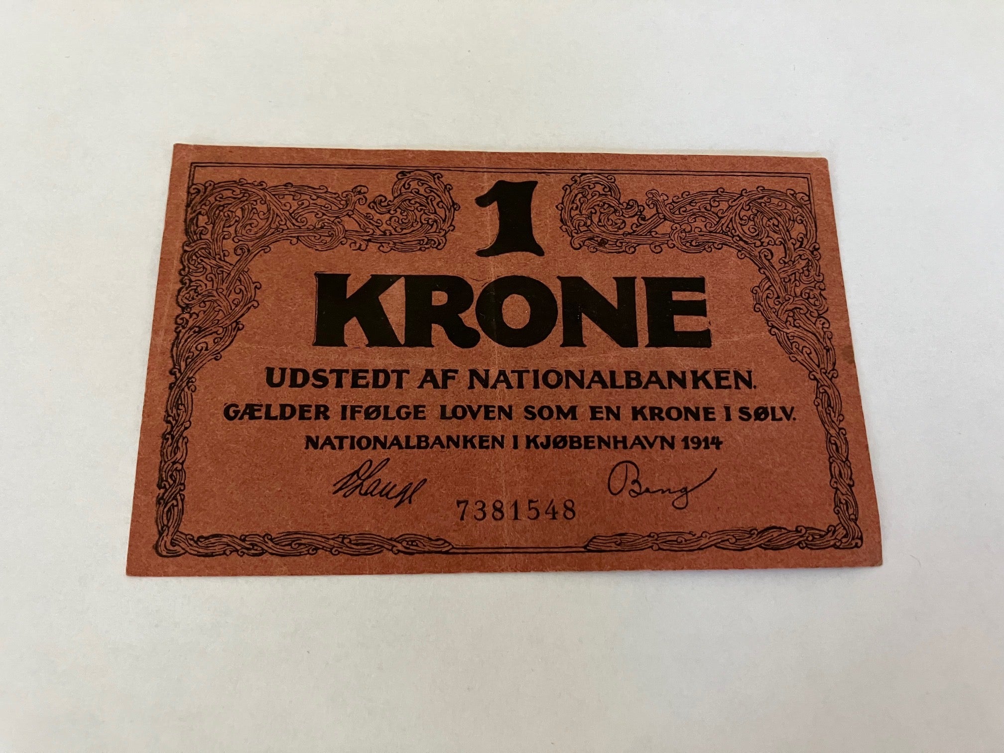 1 Krone 1914 - Flot kvalitet