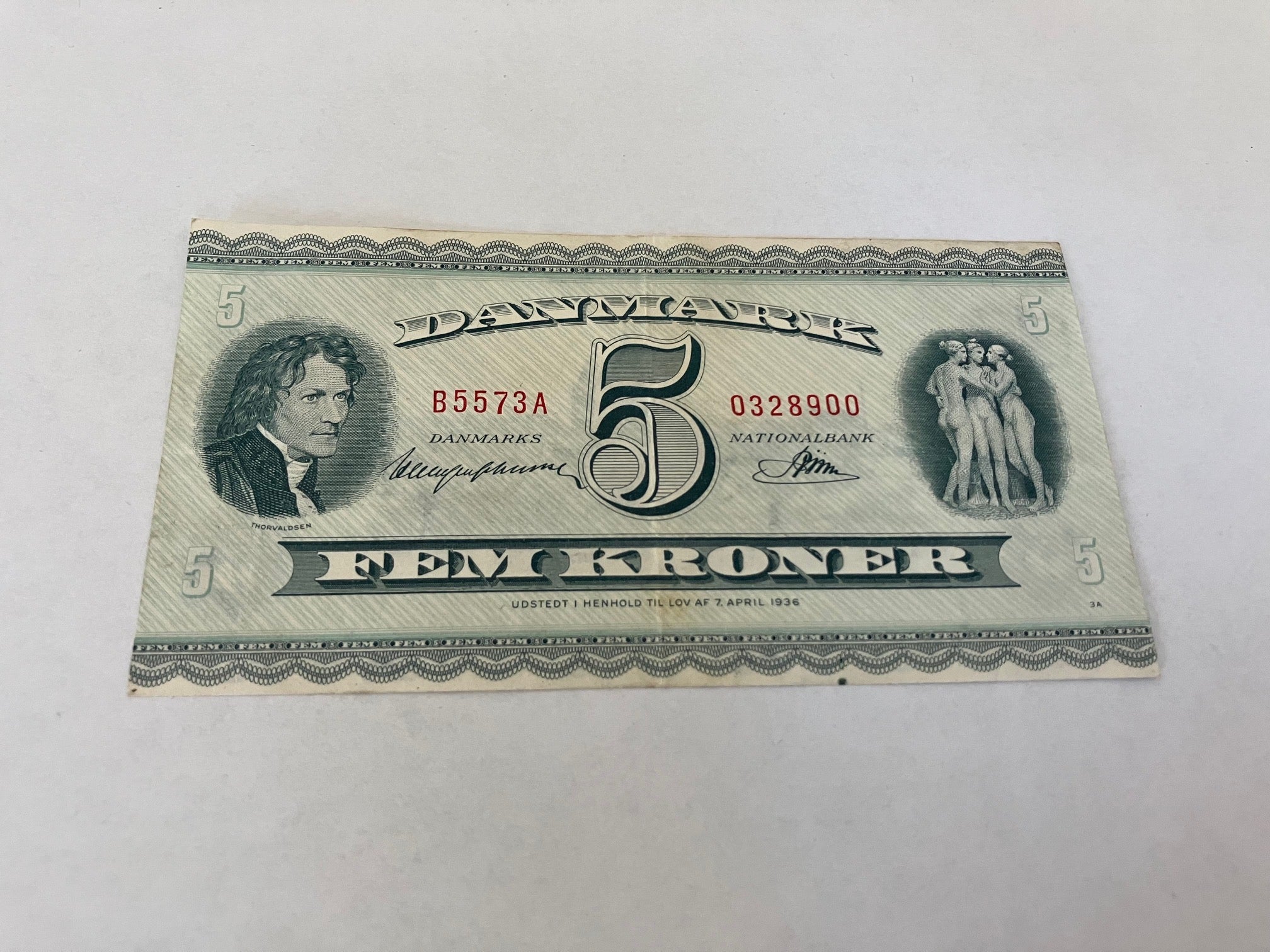 5 Kroner 1957 B5