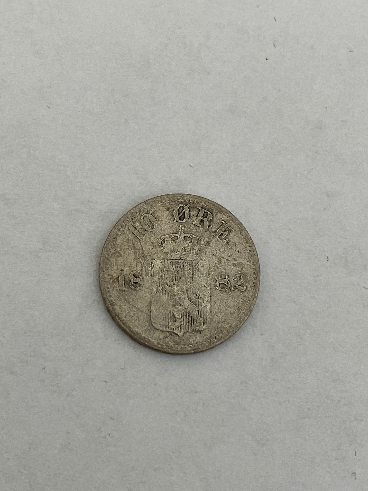 10 Øre 1882 Norge