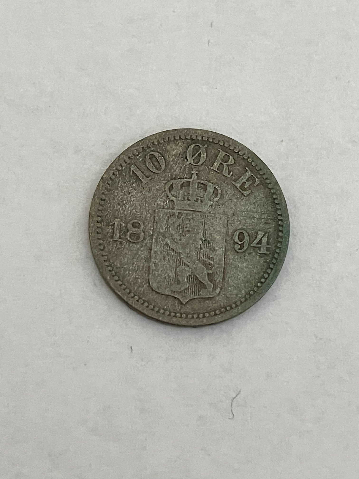 10 Øre 1894 Norge
