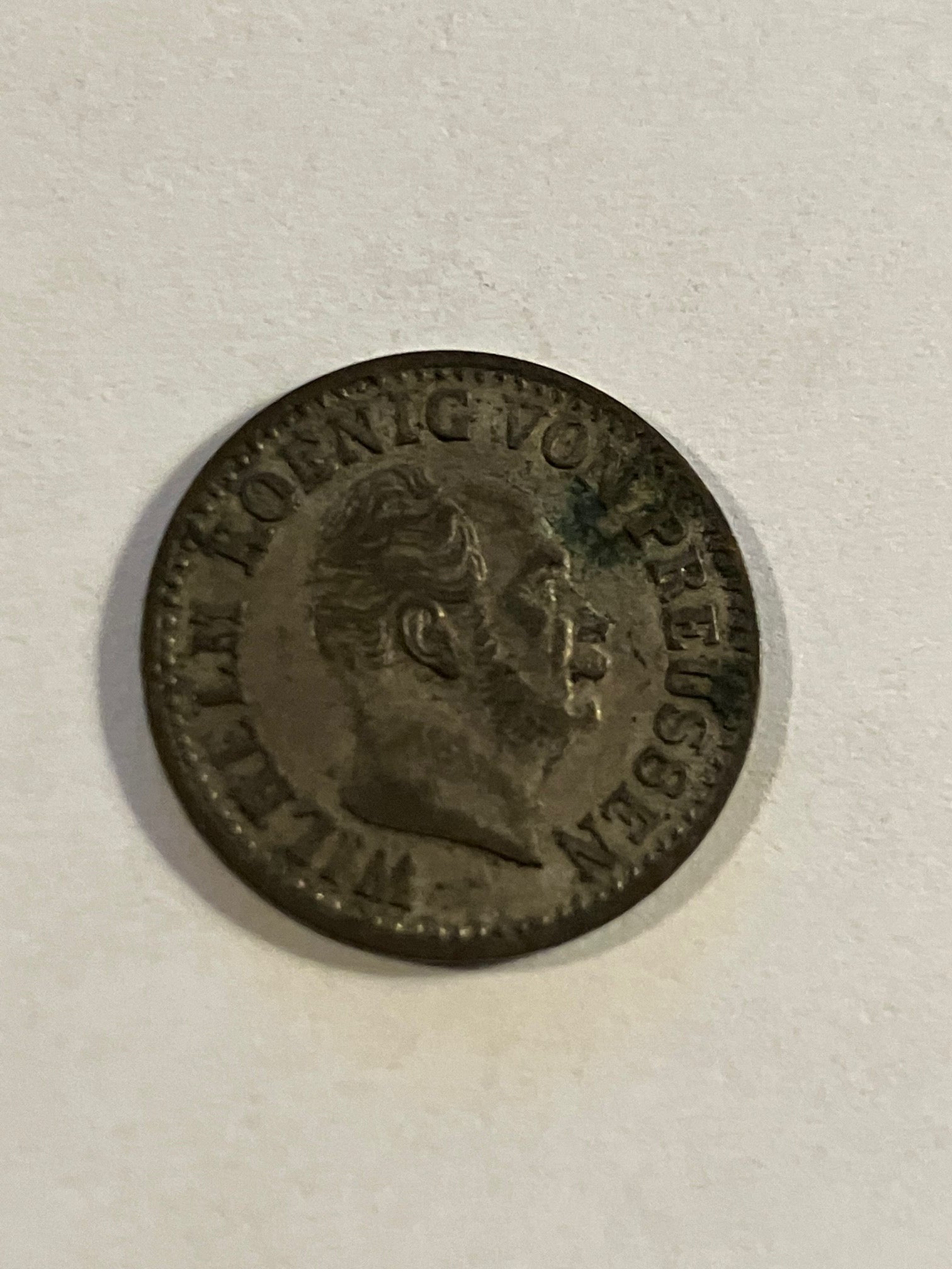 1/2 Silber Groschen 1866 Germany