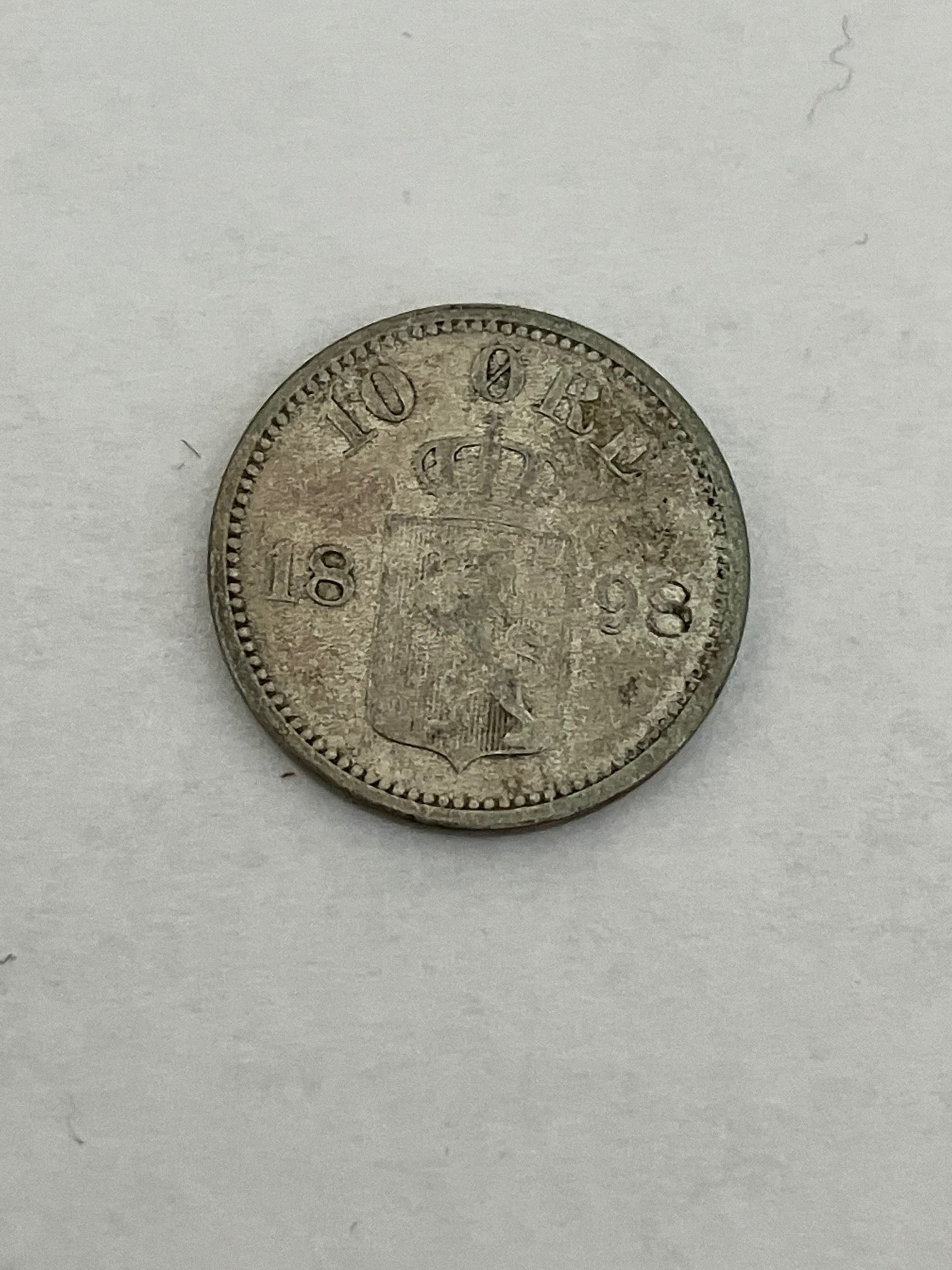 10 Øre 1898 Norge