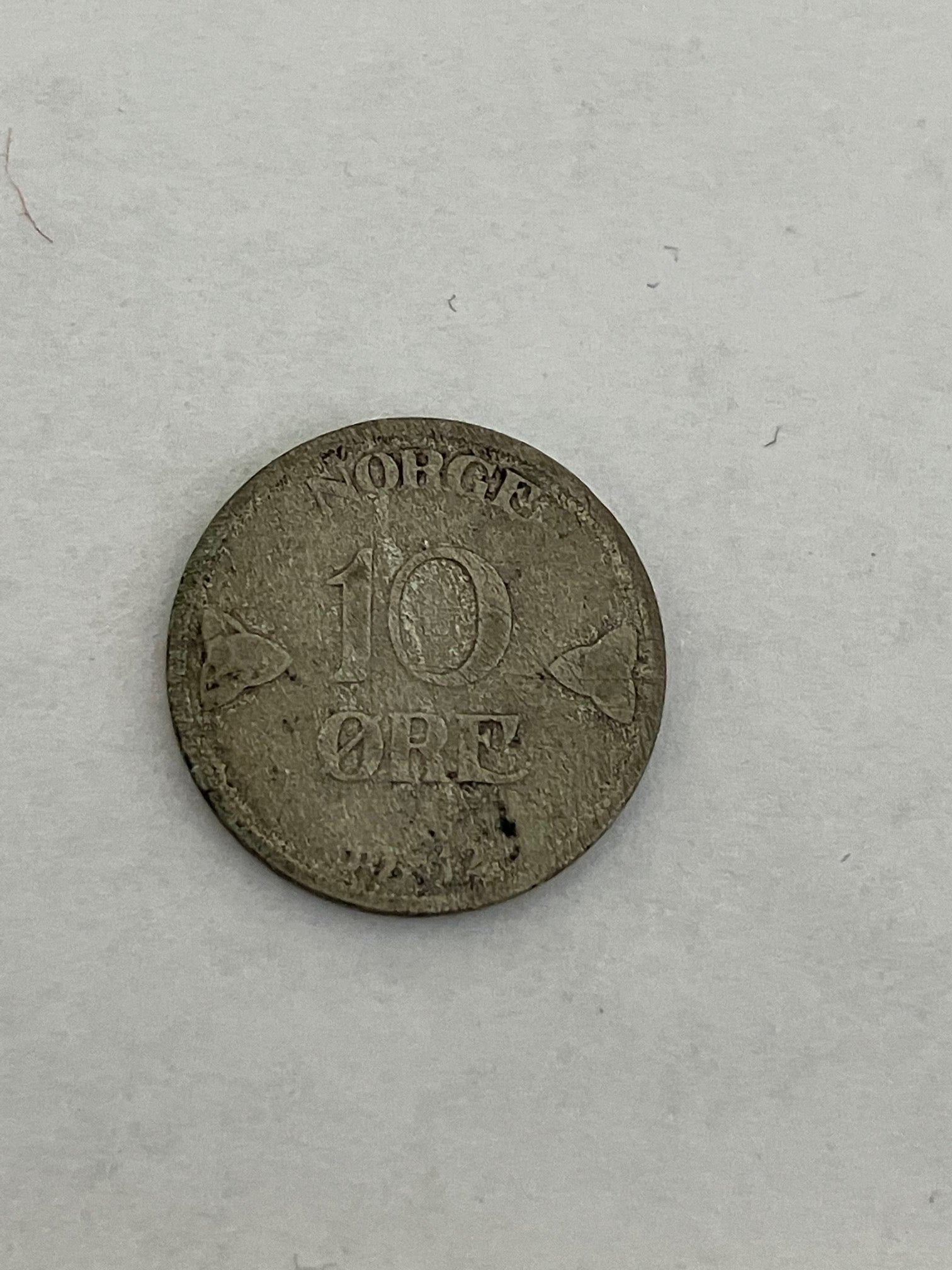10 Øre 1912 Norge
