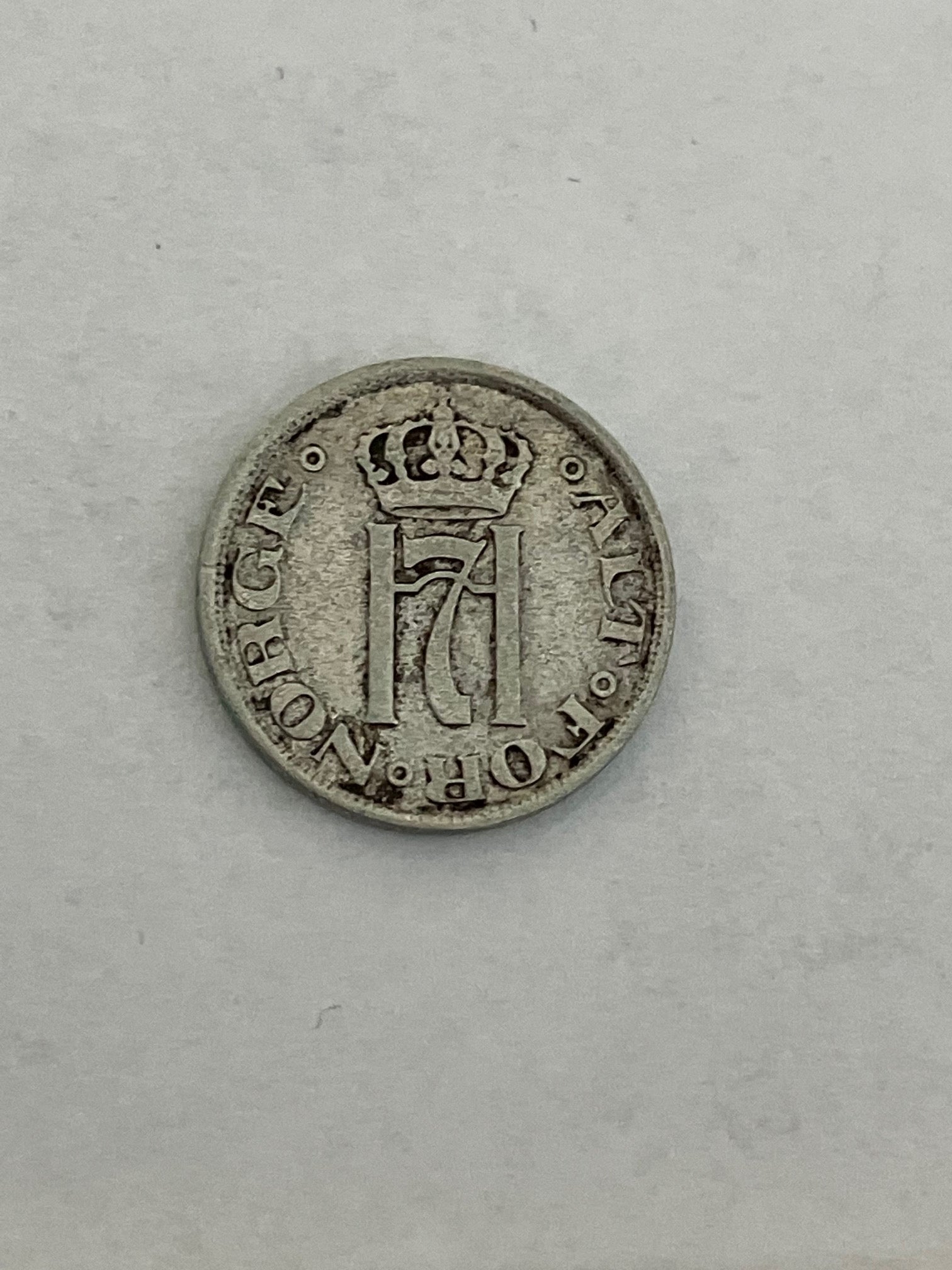 10 Øre 1913 Norge - Renset