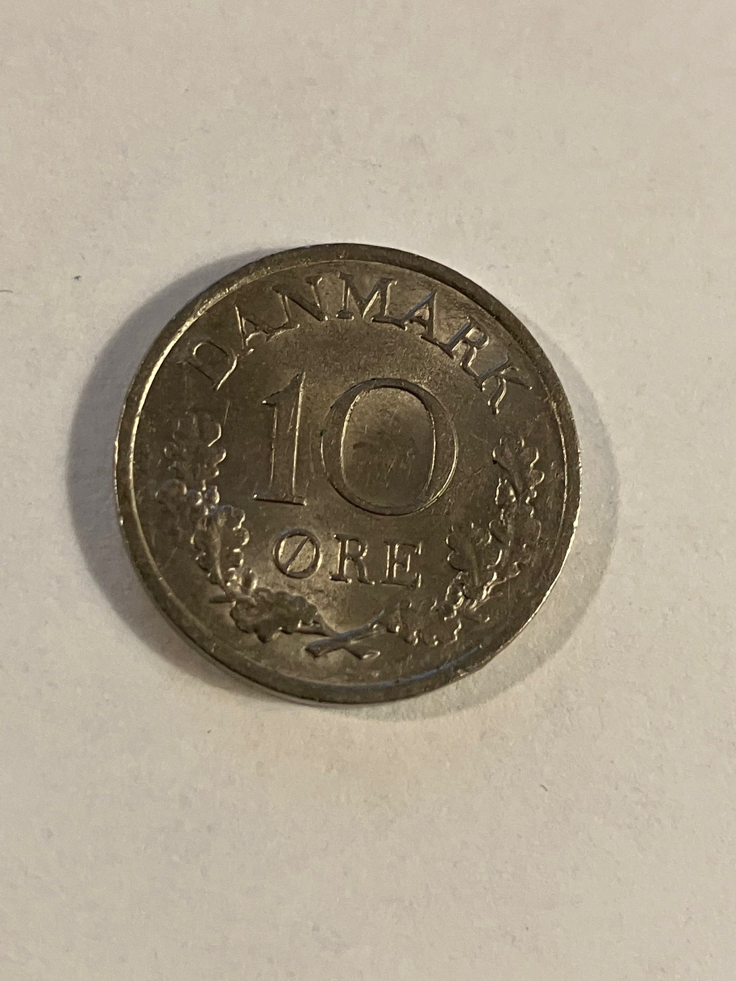 10 Øre 1960 Danmark