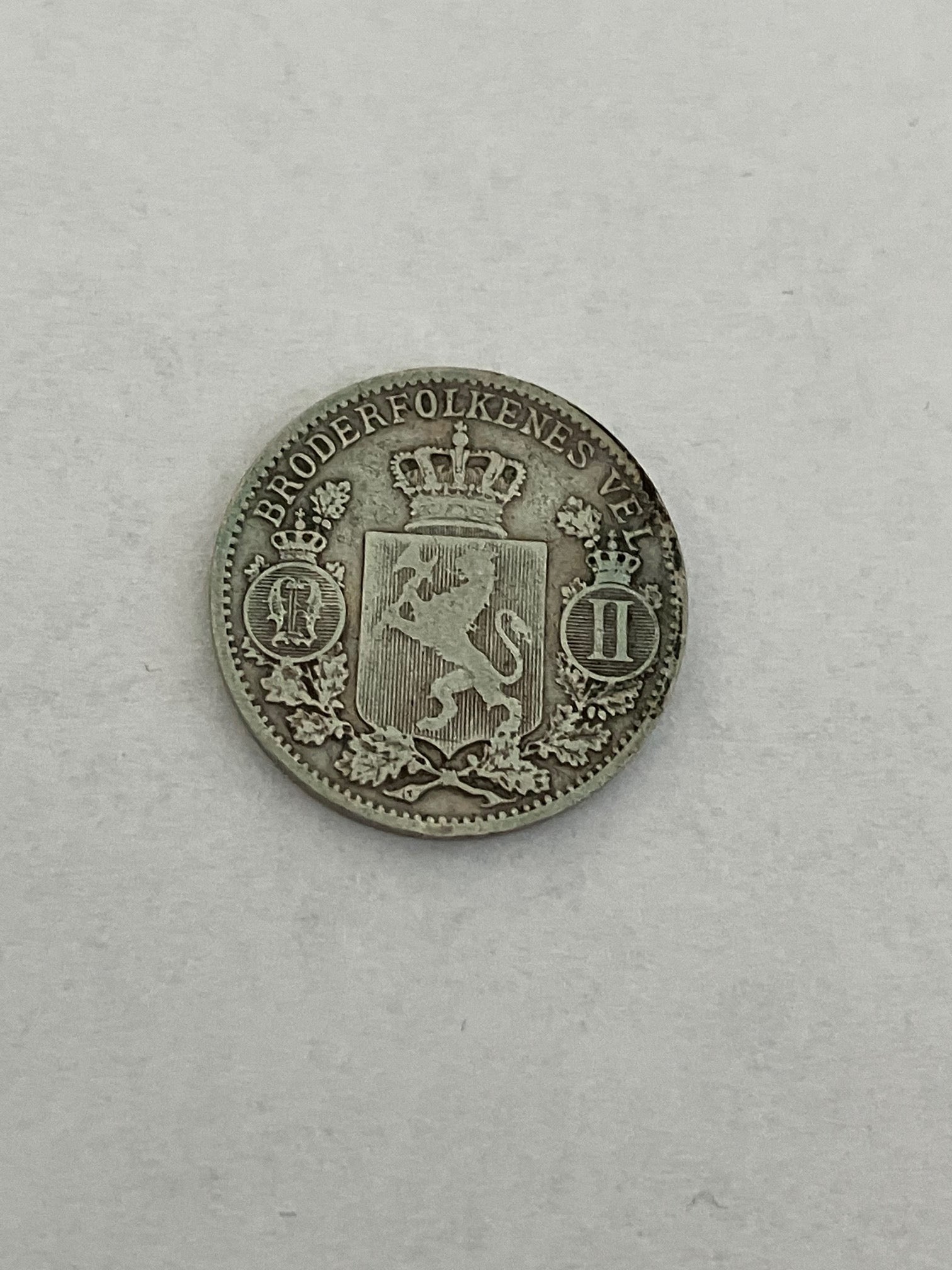 25 Øre 1900 Norge