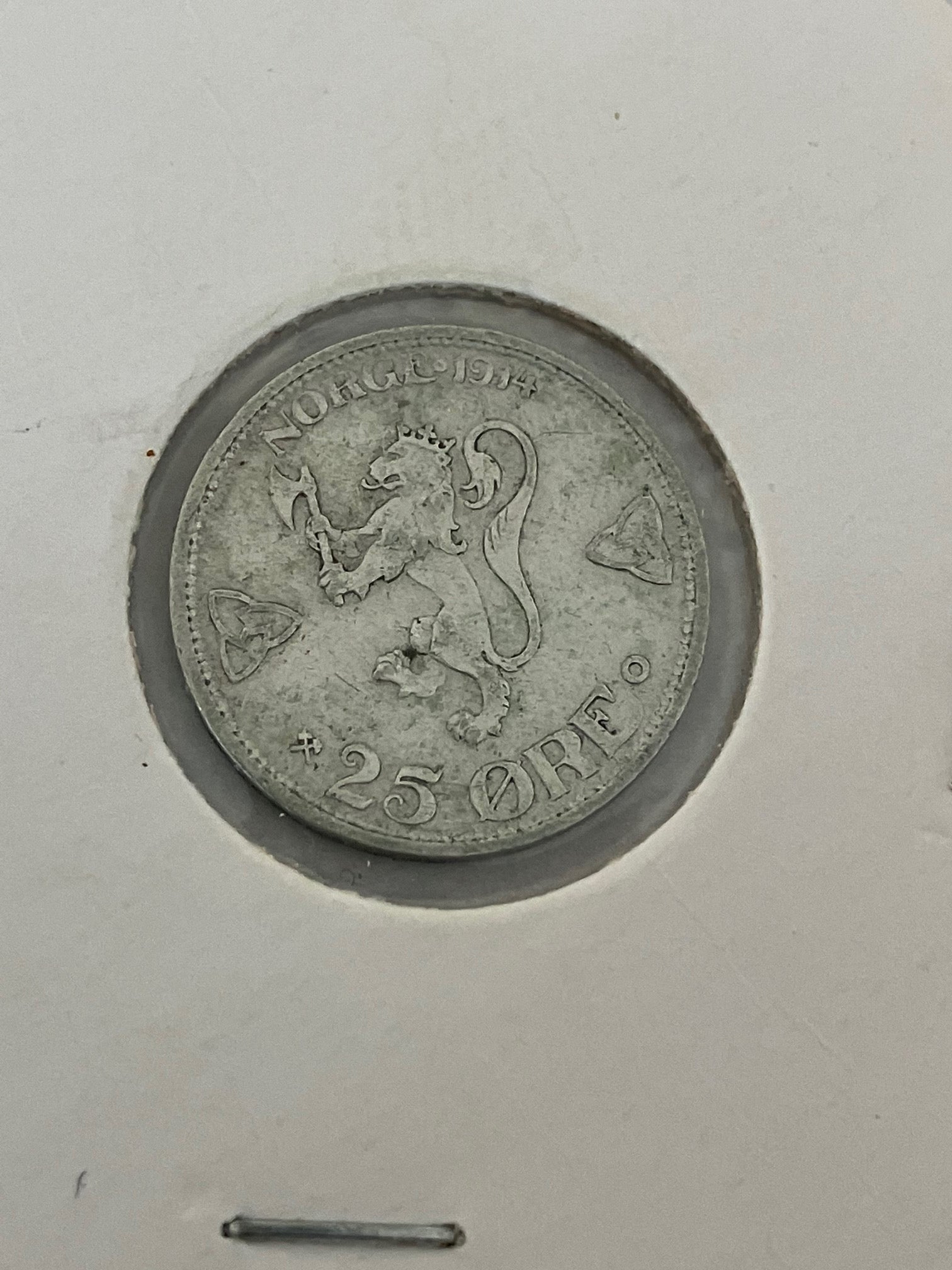 25 Øre 1914 Norge