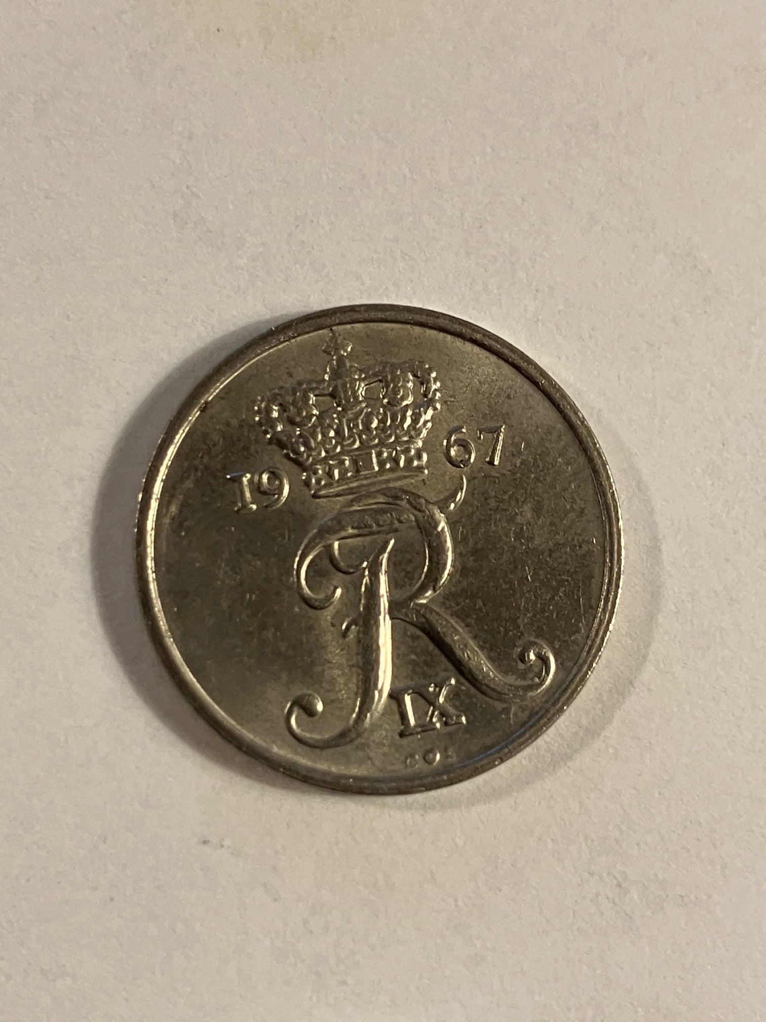 10 Øre 1967 Danmark