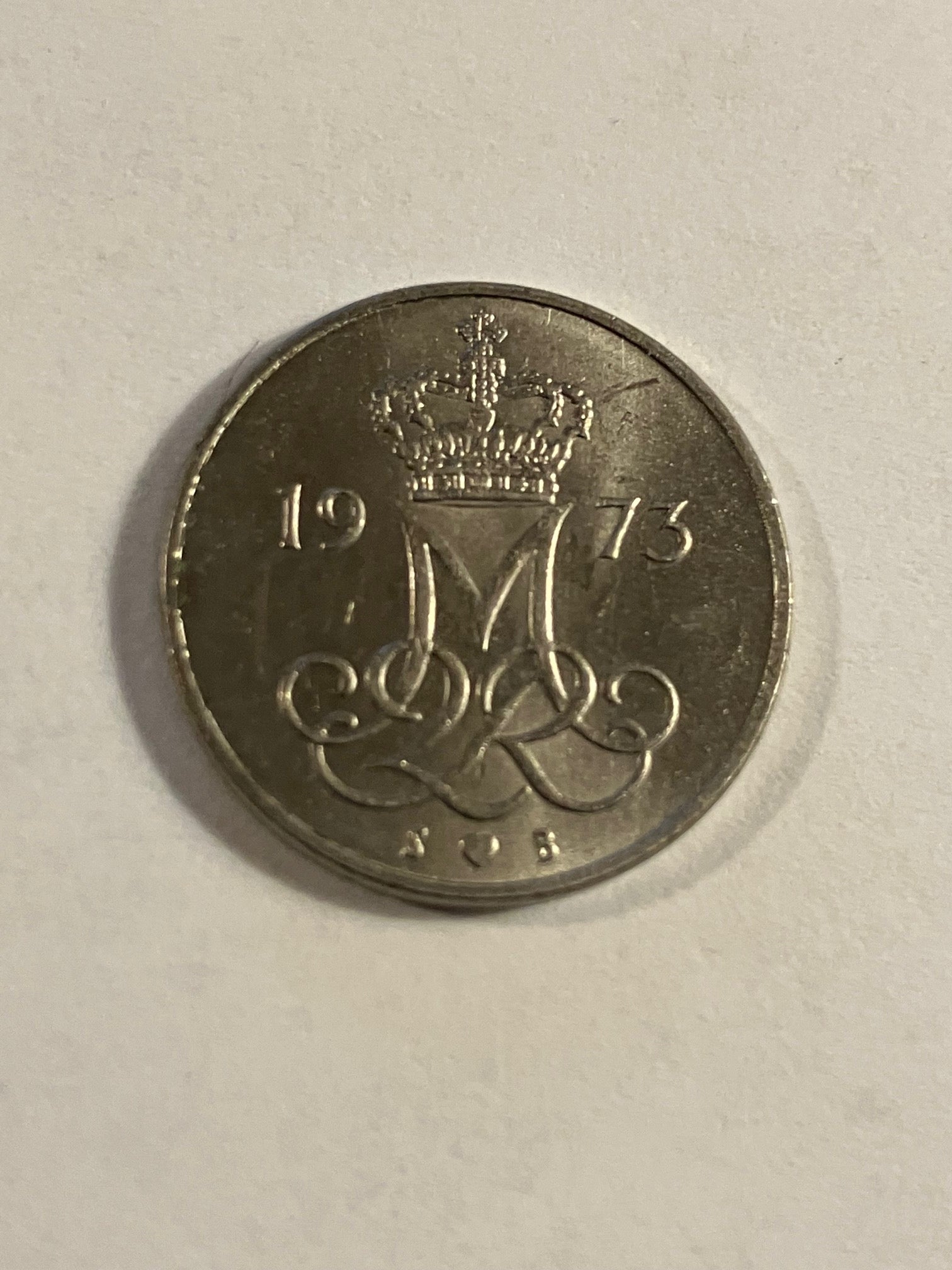 10 Øre 1973 Danmark