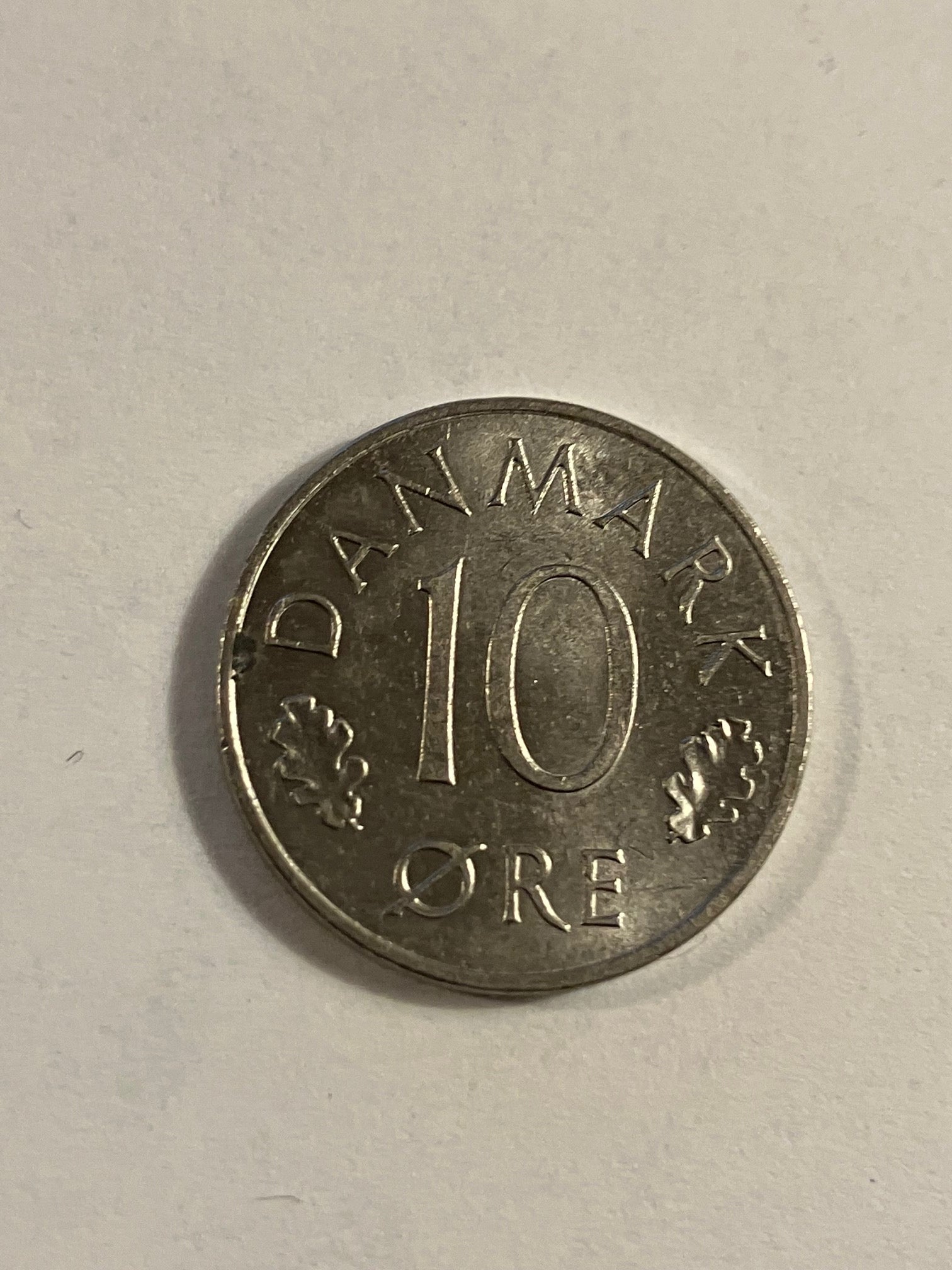 10 Øre 1974 Danmark