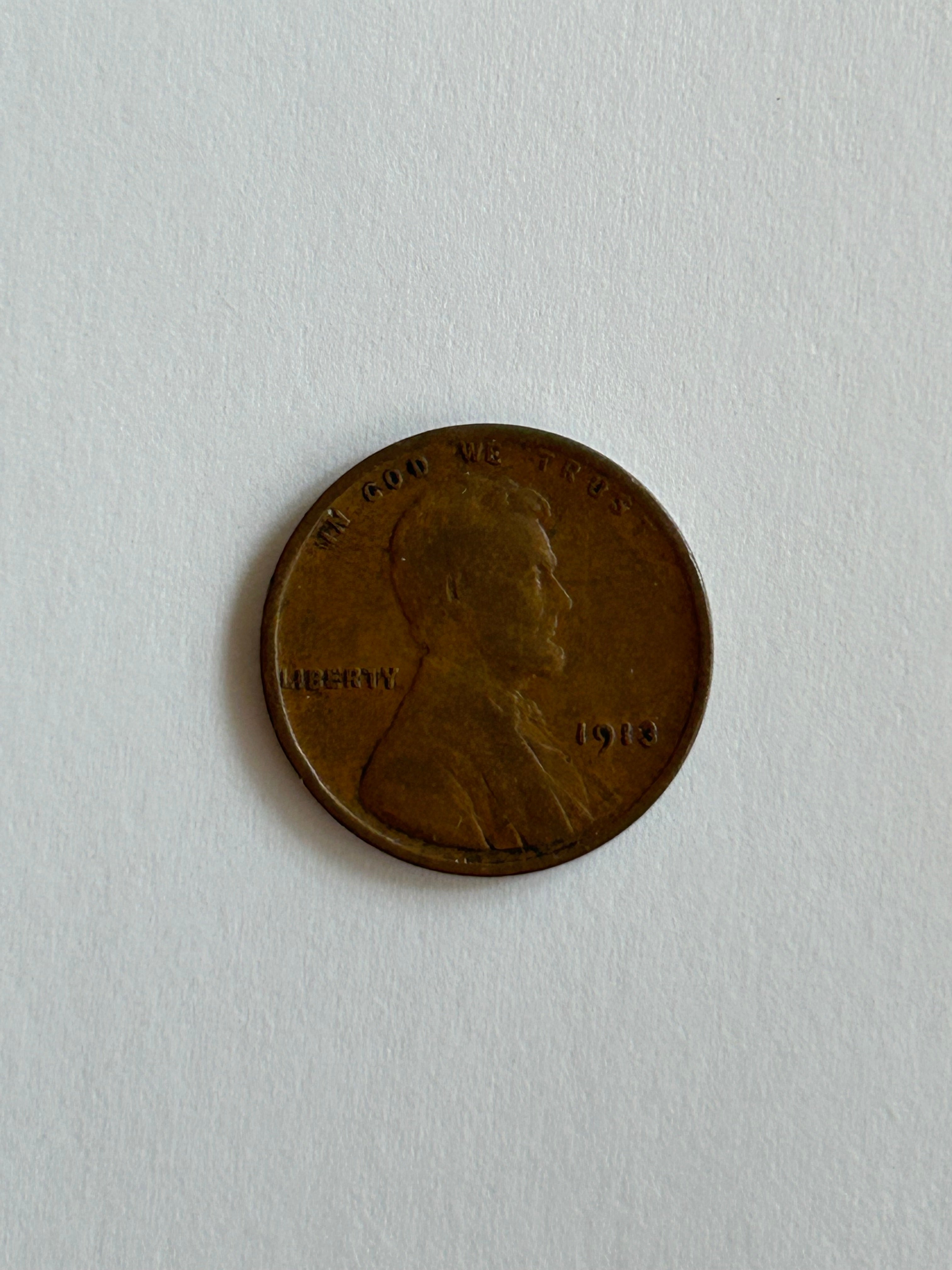 One Cent USA 1913