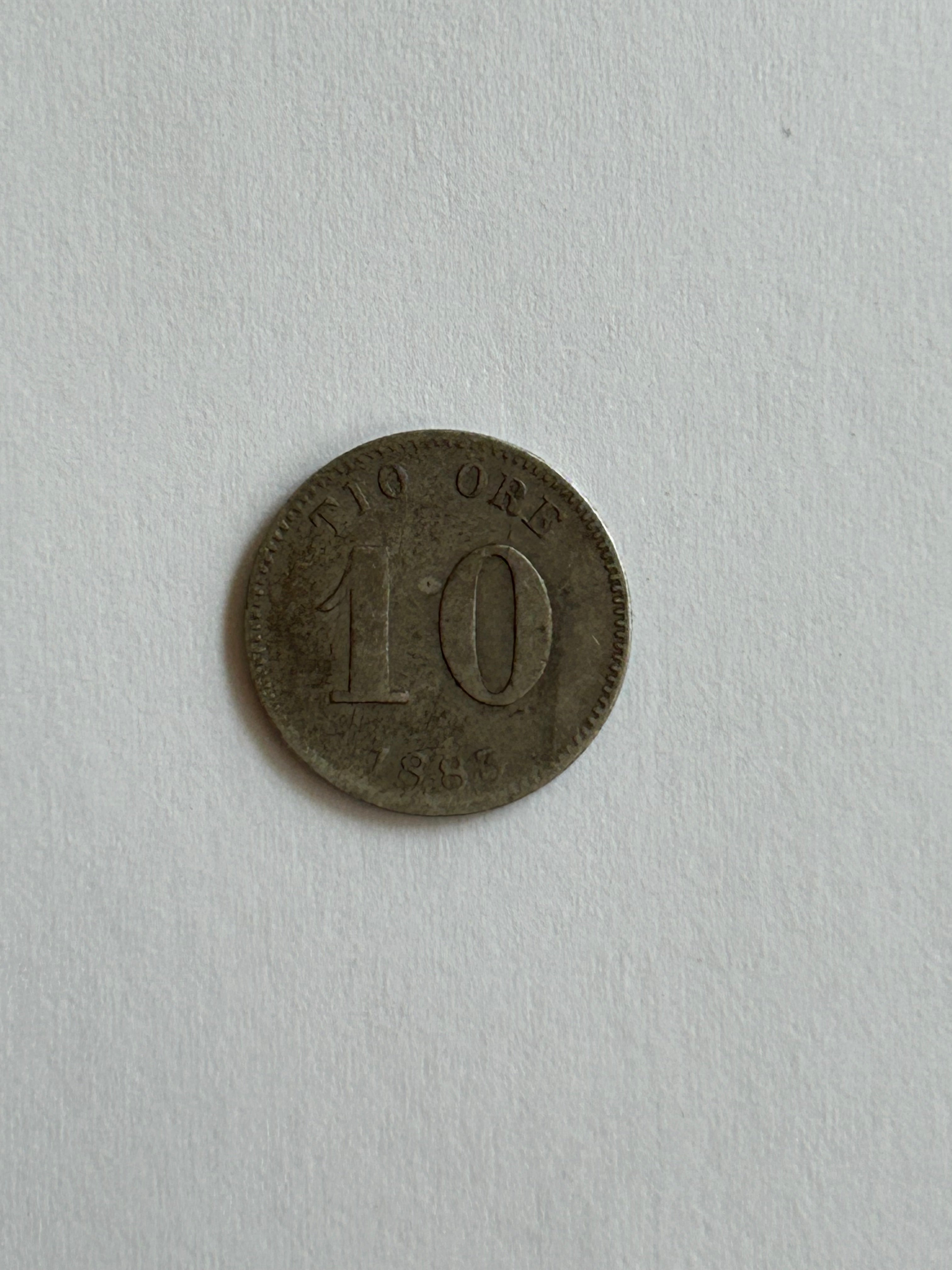10 Øre 1883 Sweden