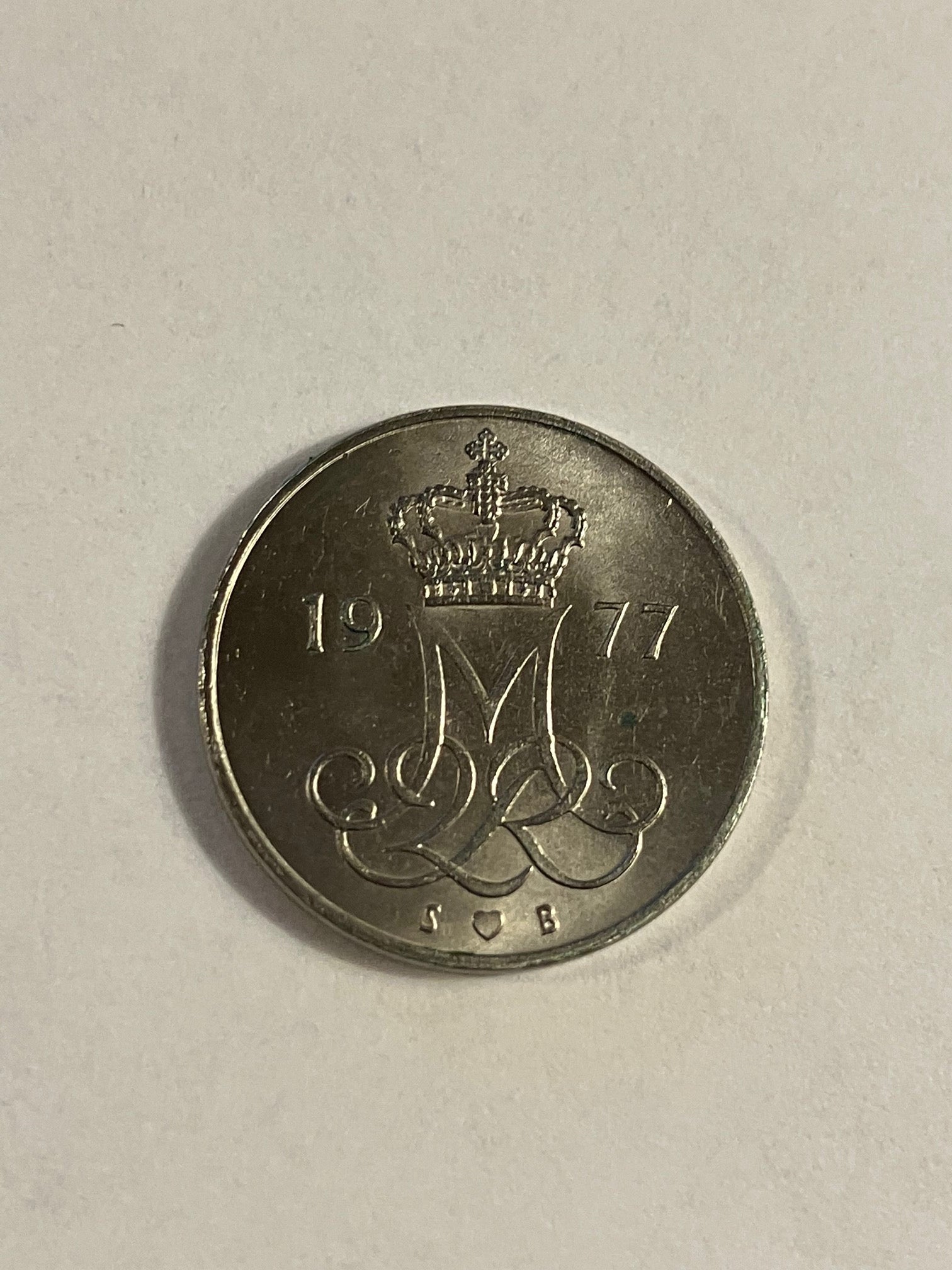 10 Øre 1977 Danmark