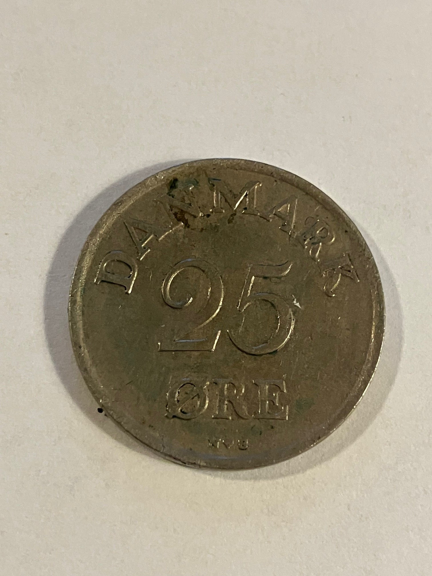 25 Øre 1949 Danmark