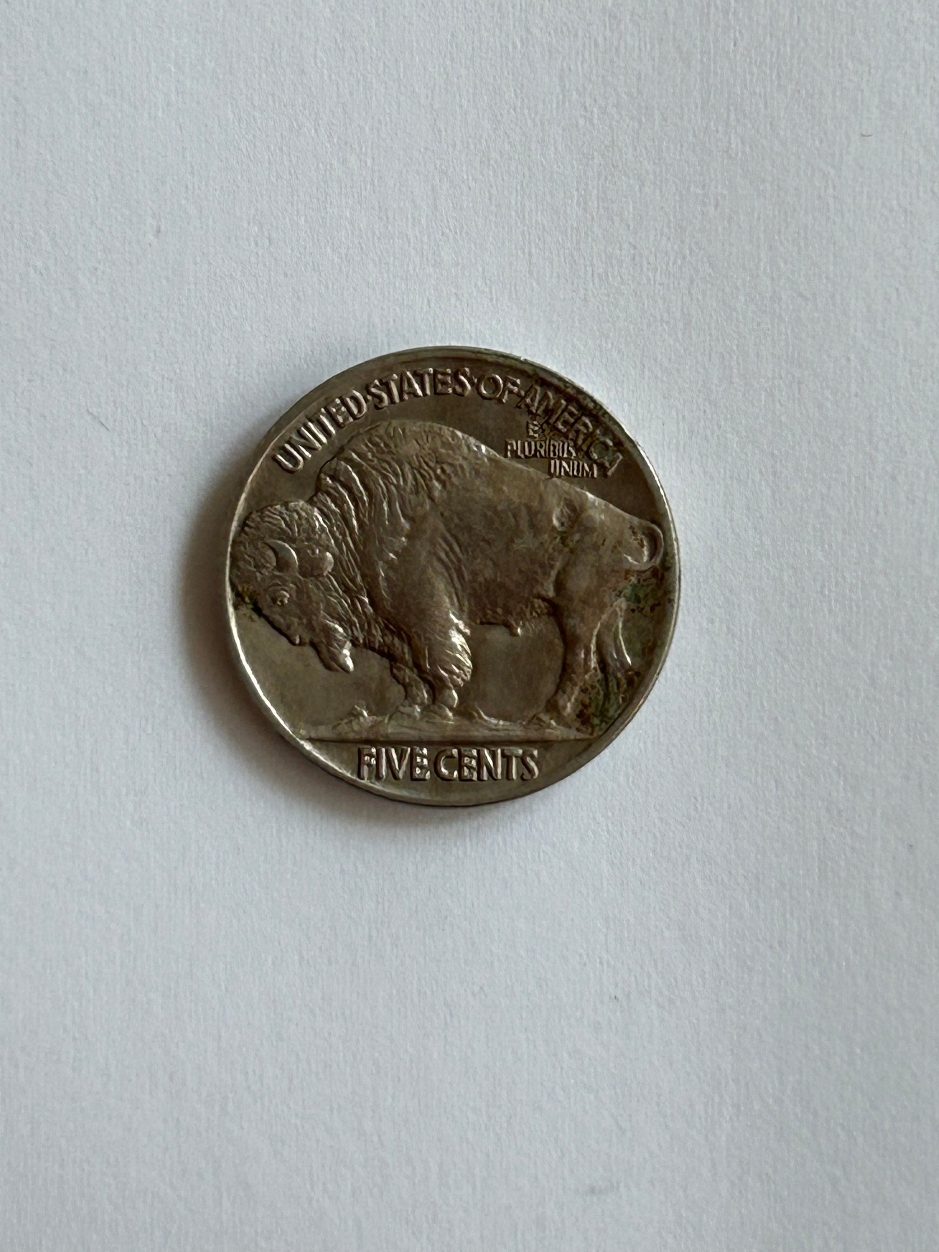 Five Cents Buffalo Nickel 1915 USA