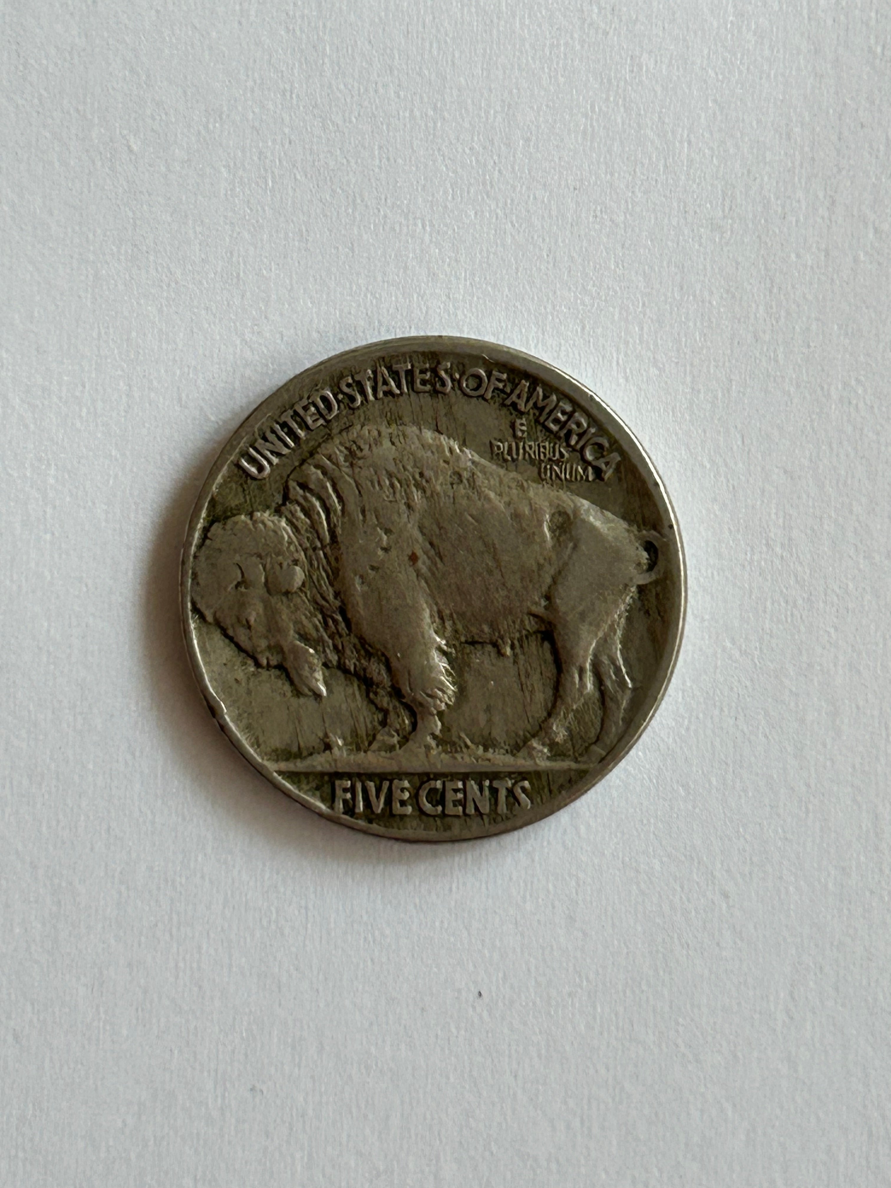 Five Cents Buffalo Nickel 1917 USA