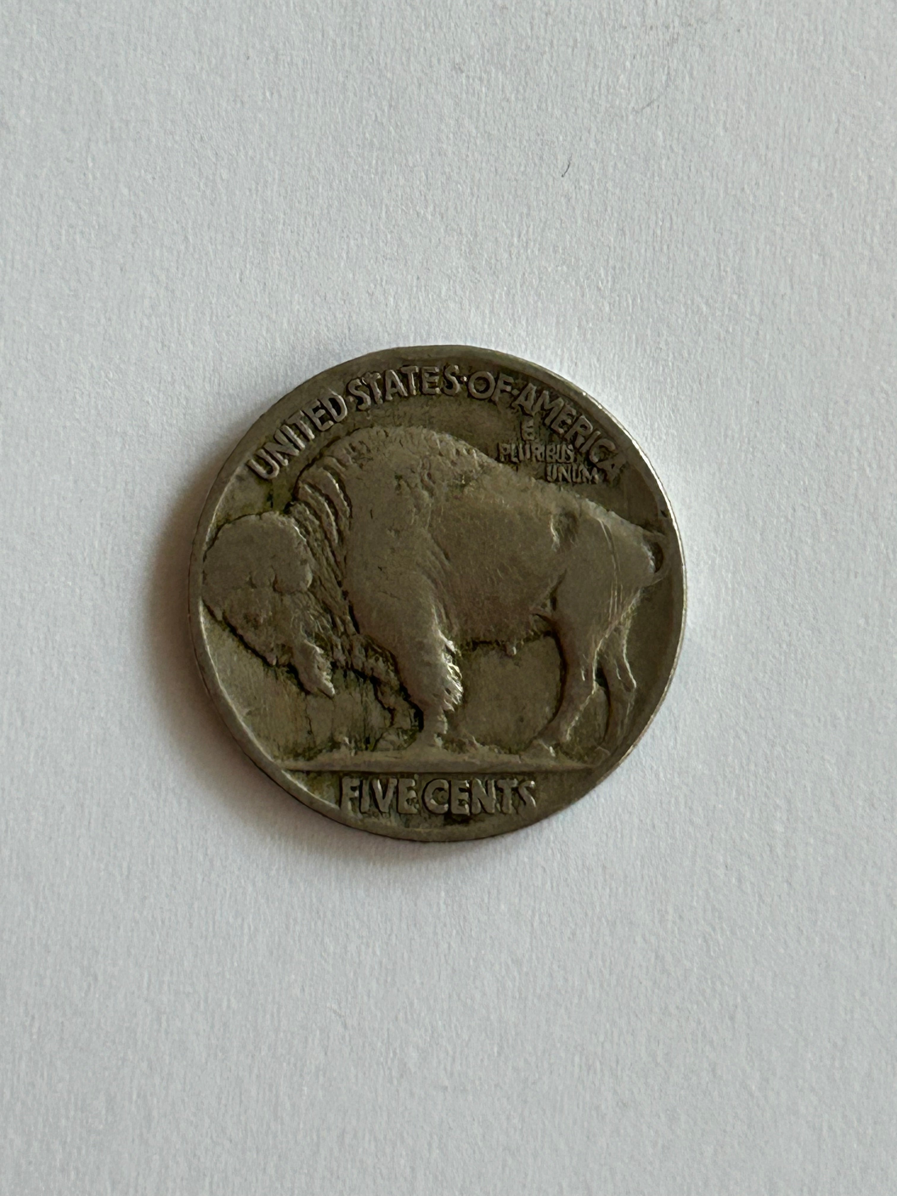 Five Cents Buffalo Nickel 1919 USA
