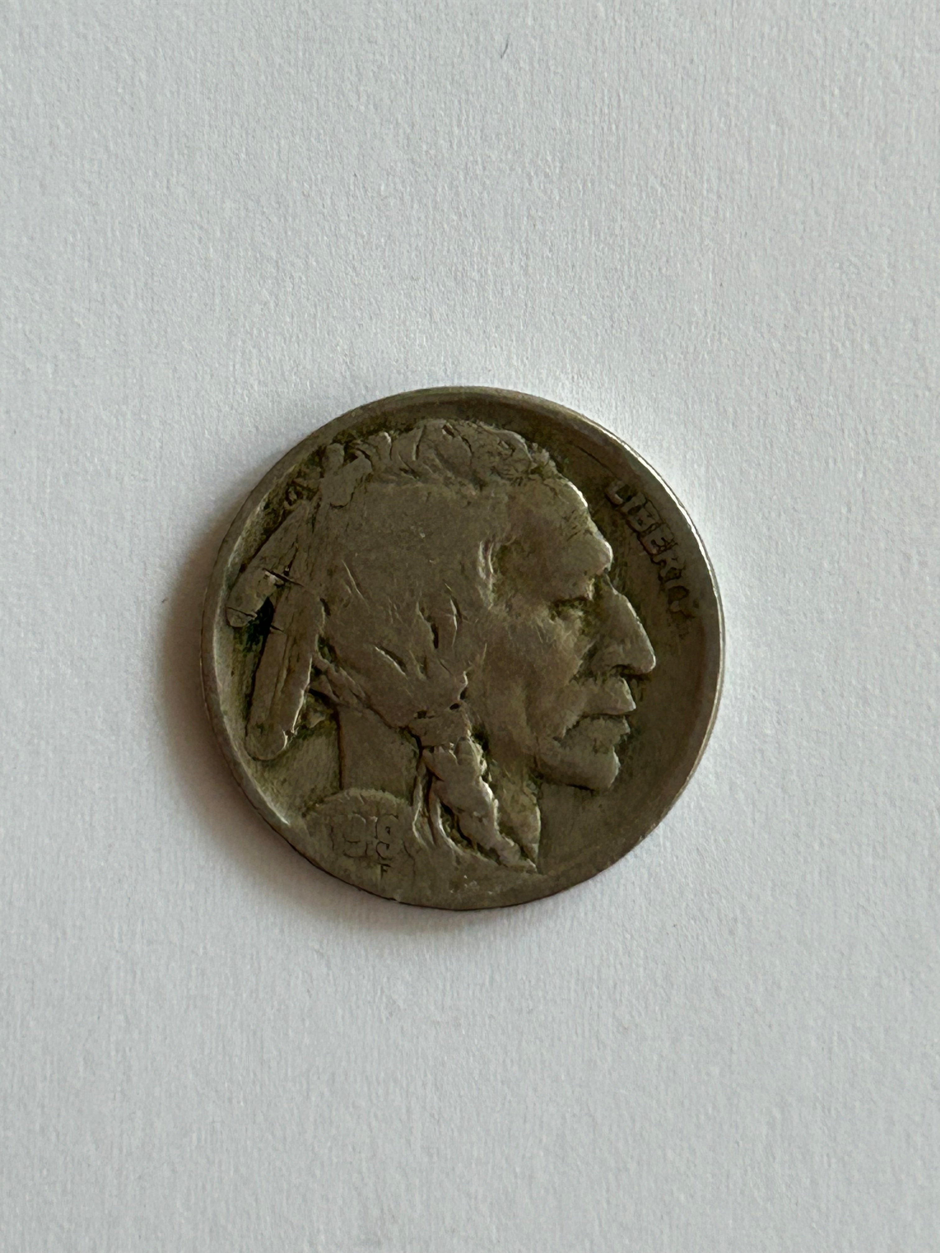 Five Cents Buffalo Nickel 1919 USA