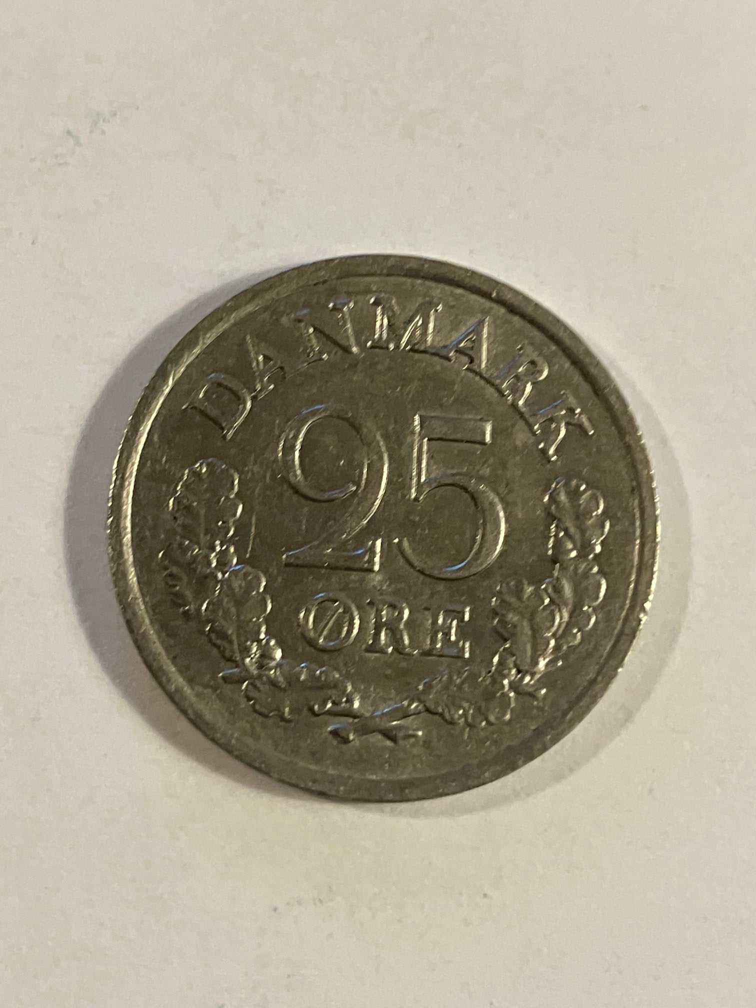 25 Øre 1961 Danmark